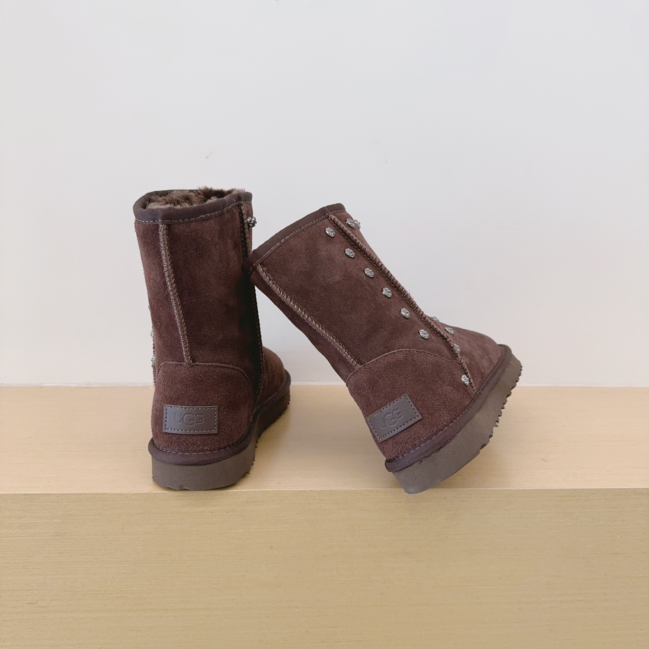 UGG Kids 5825 Mid-Calf Boots Cross Motif