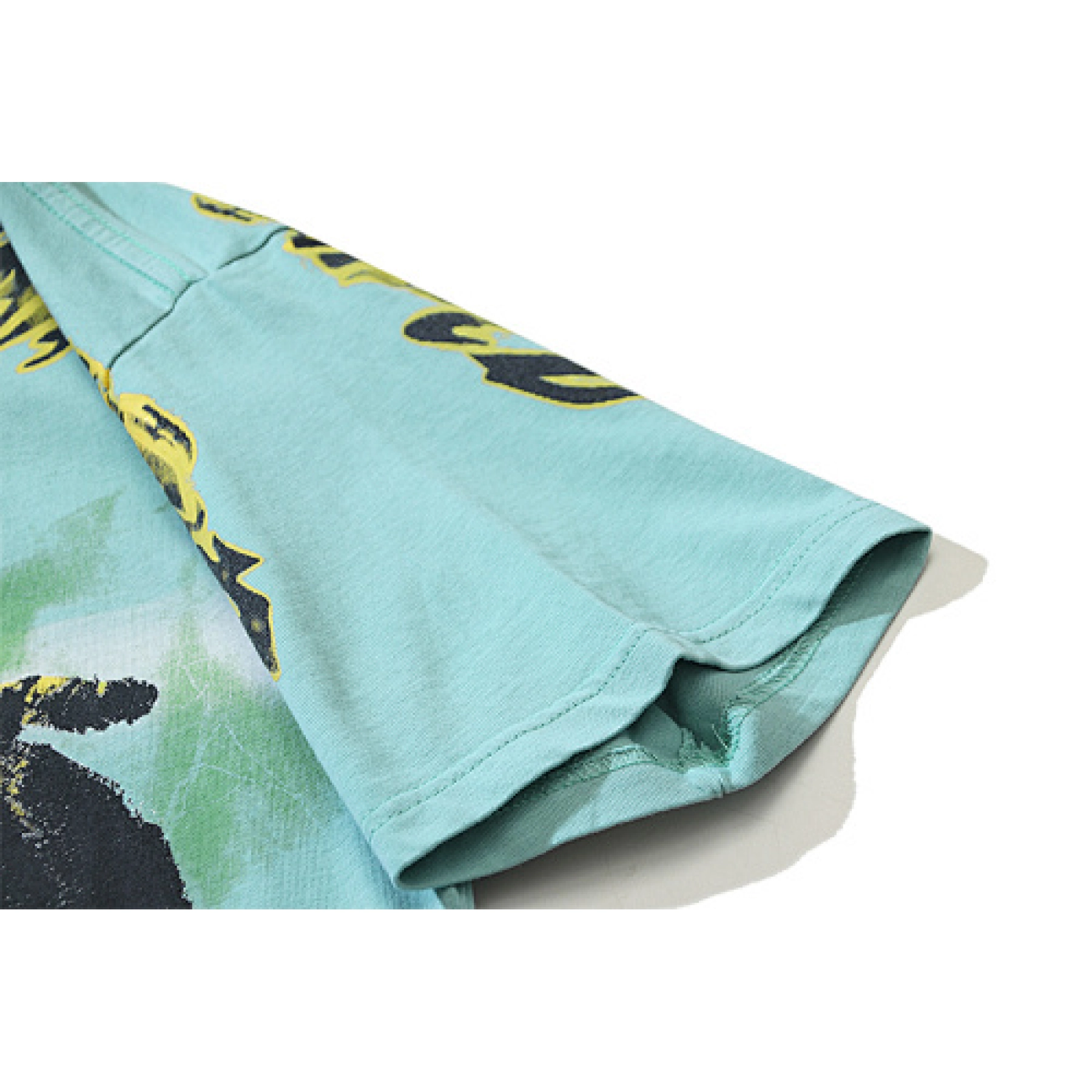 Hellstar Rasta Skull Tye-Dye T-Shirt Green