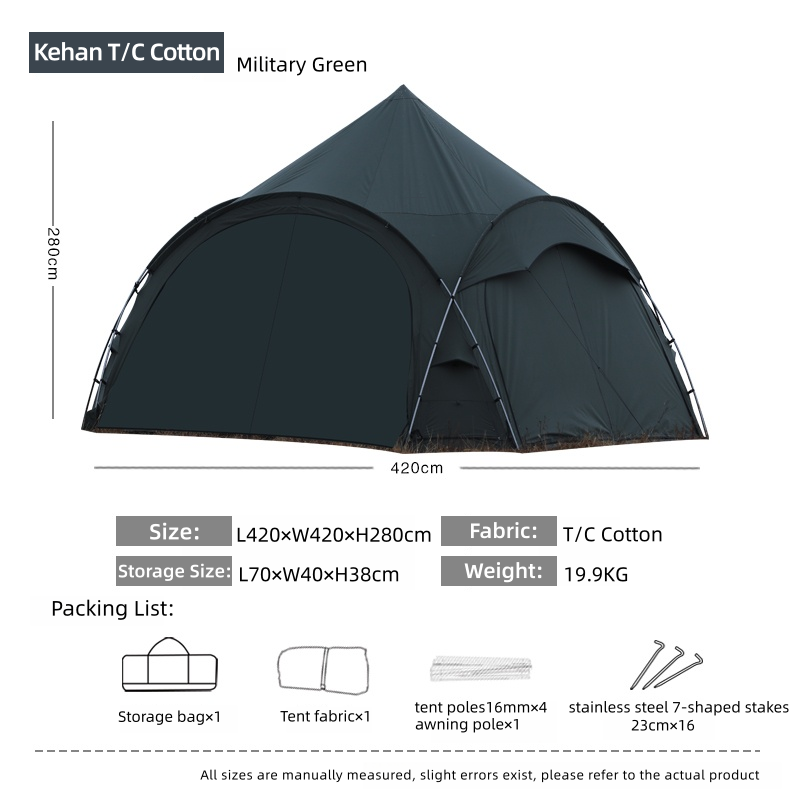BLACK DRAGON Kehan T/C Cotton Tent