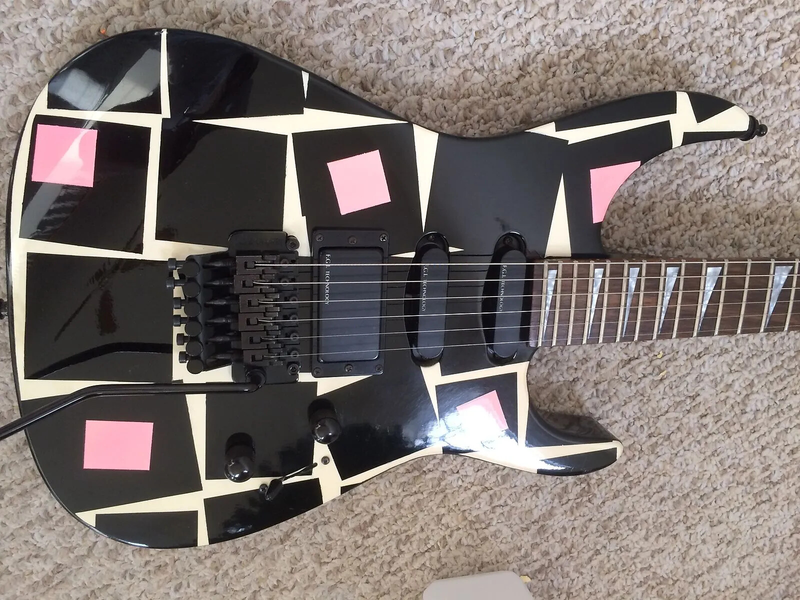 Fernandes Adrian Vandenberg Signature Electric Guitar HSS Pickups