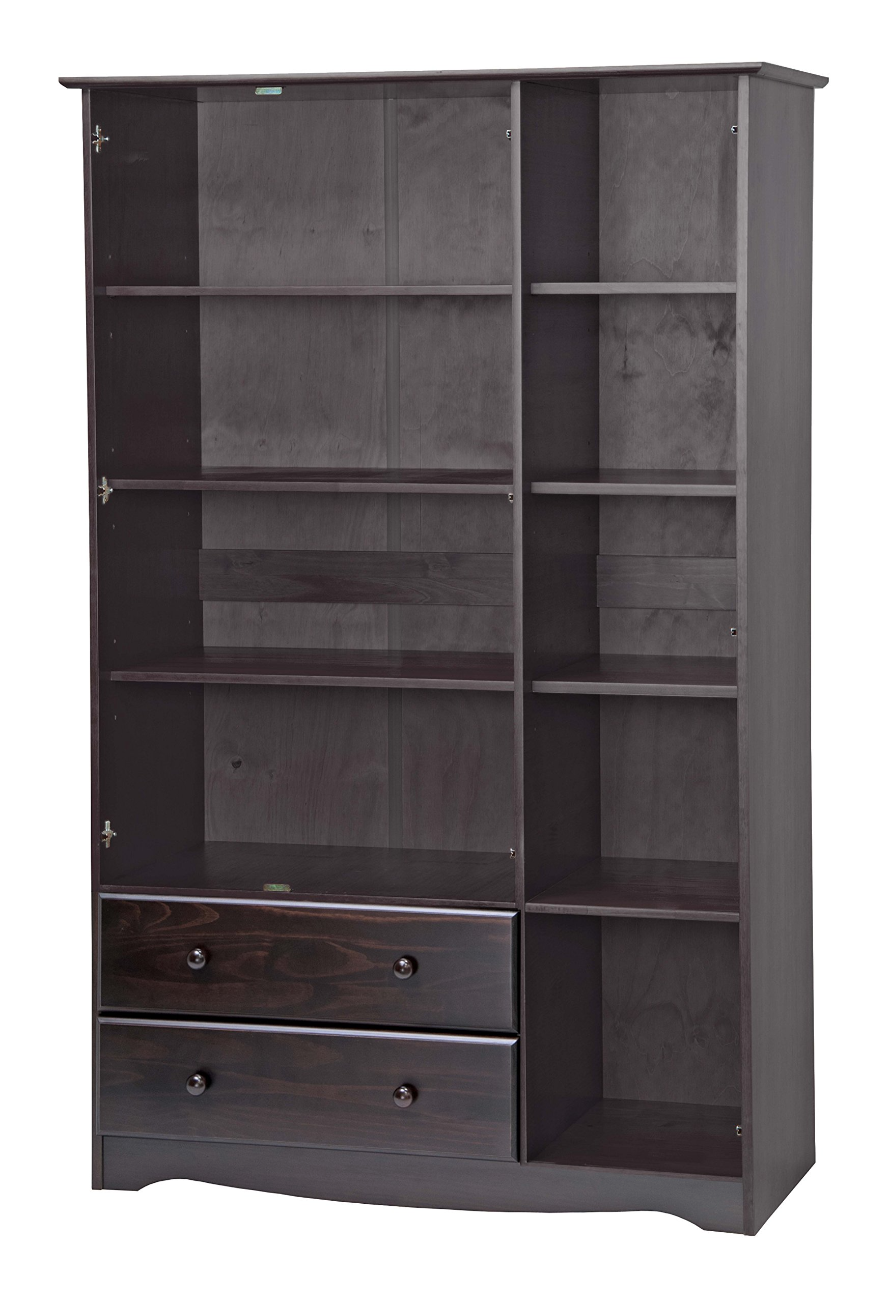Solid Wood Grand with 4 Shelves