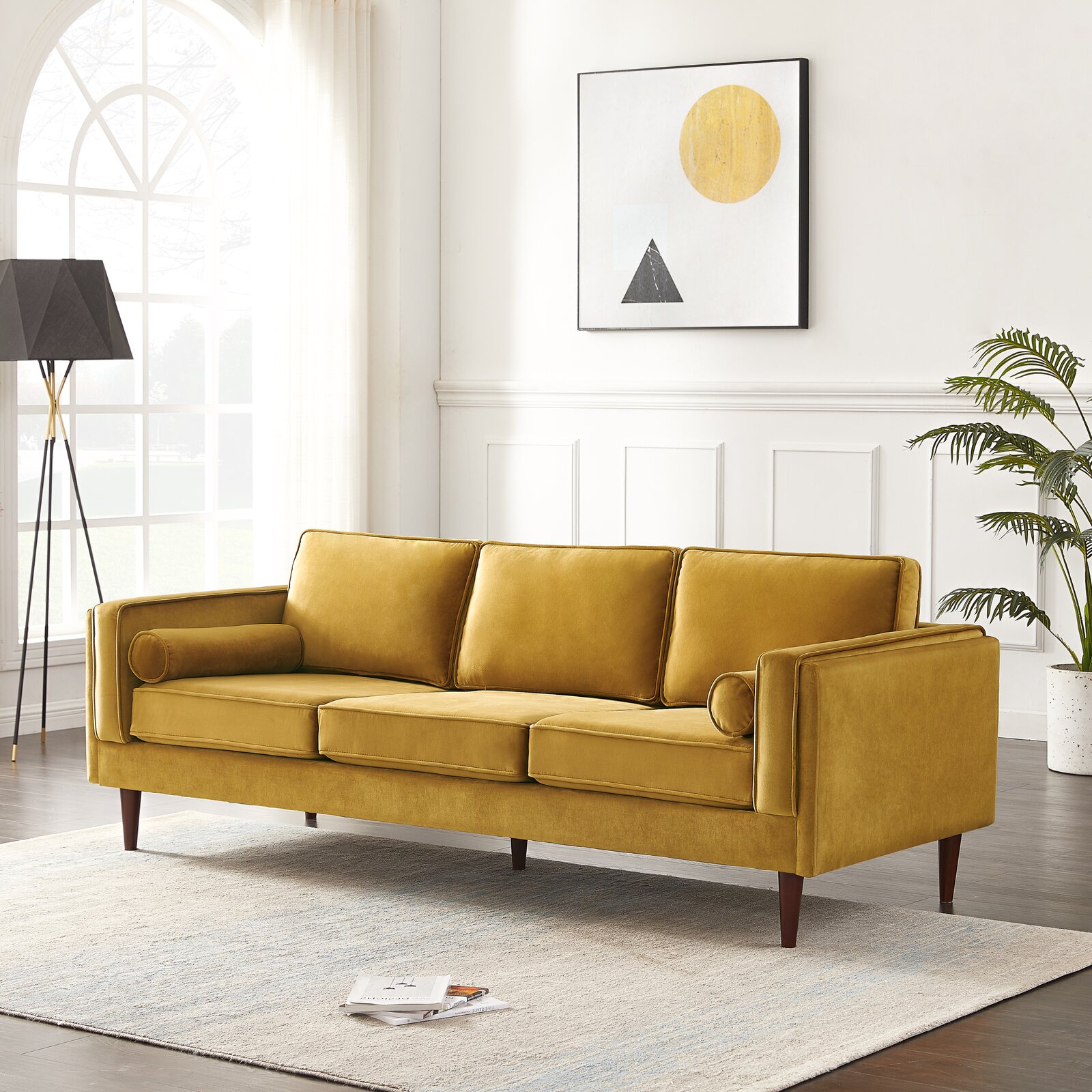 Lindel 86'' Upholstered Sofa
