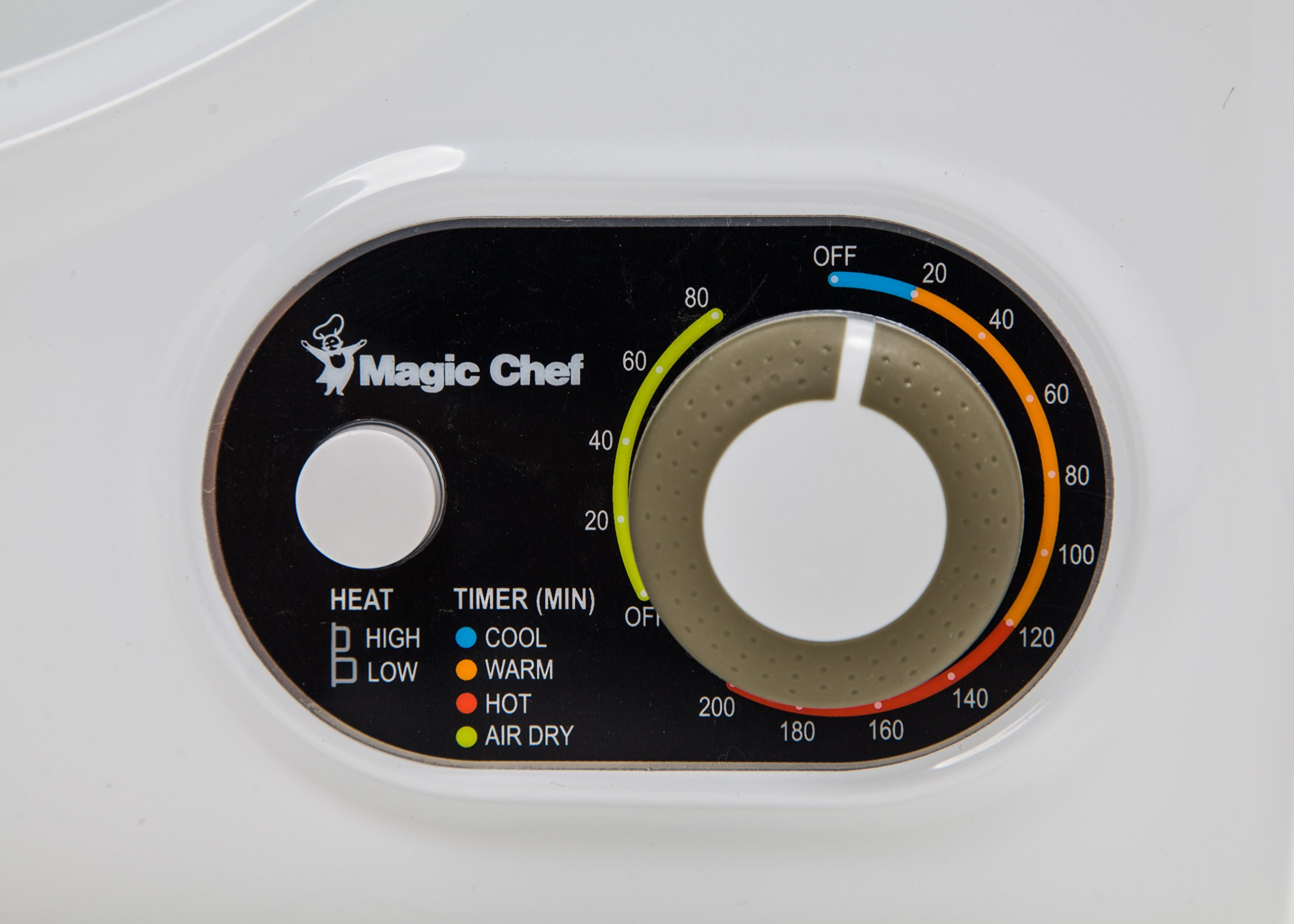 Magic Chef Compact Electric White MCSDRY15W 1.5 cu. ft. Laundry