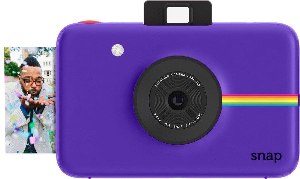 Zink Polaroid Snap Instant Camera with ZINK Zero Ink Printing