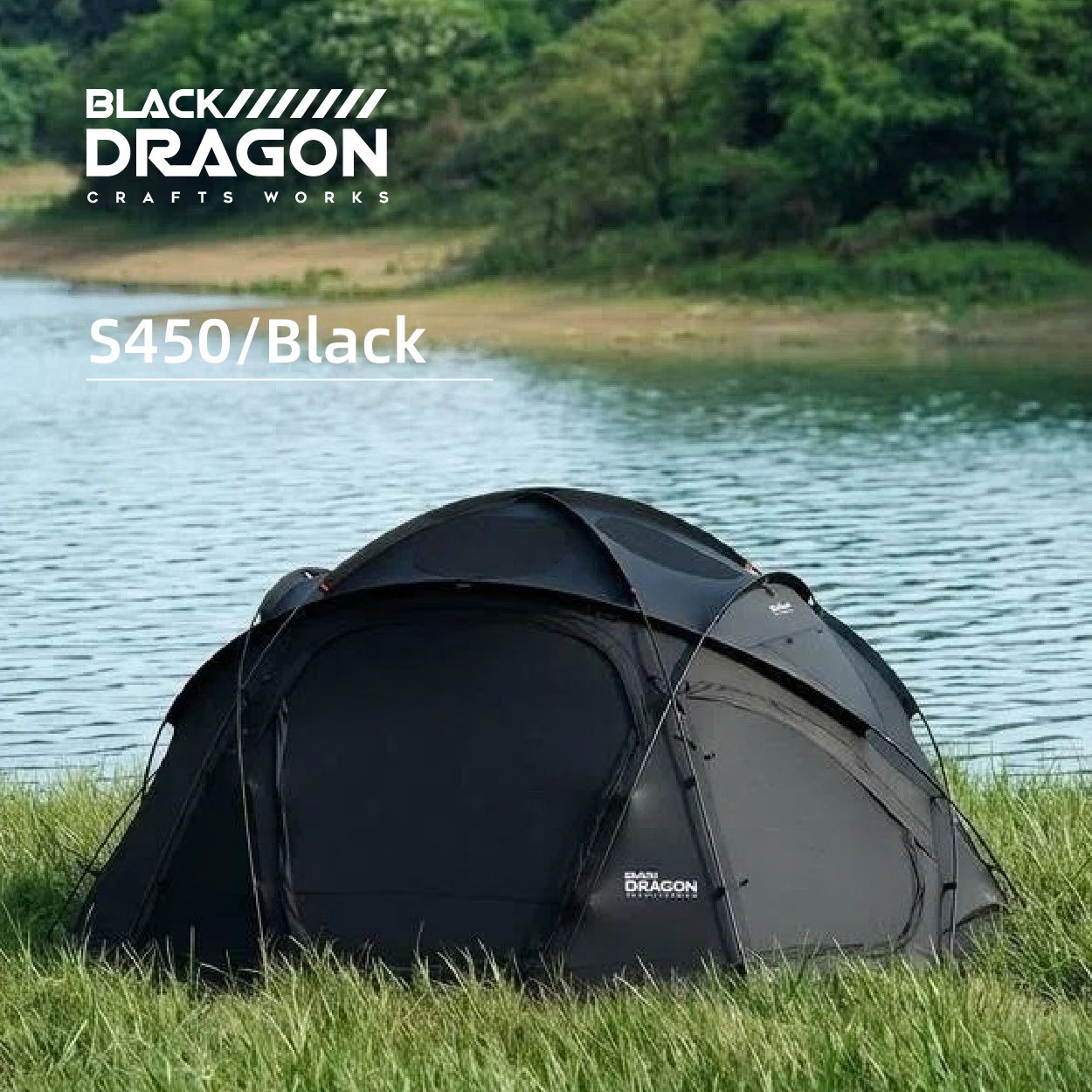 BLACK DRAGON S450 Standard Edition Tent Spherical Dome, Large Space, Windproof and Rainproof