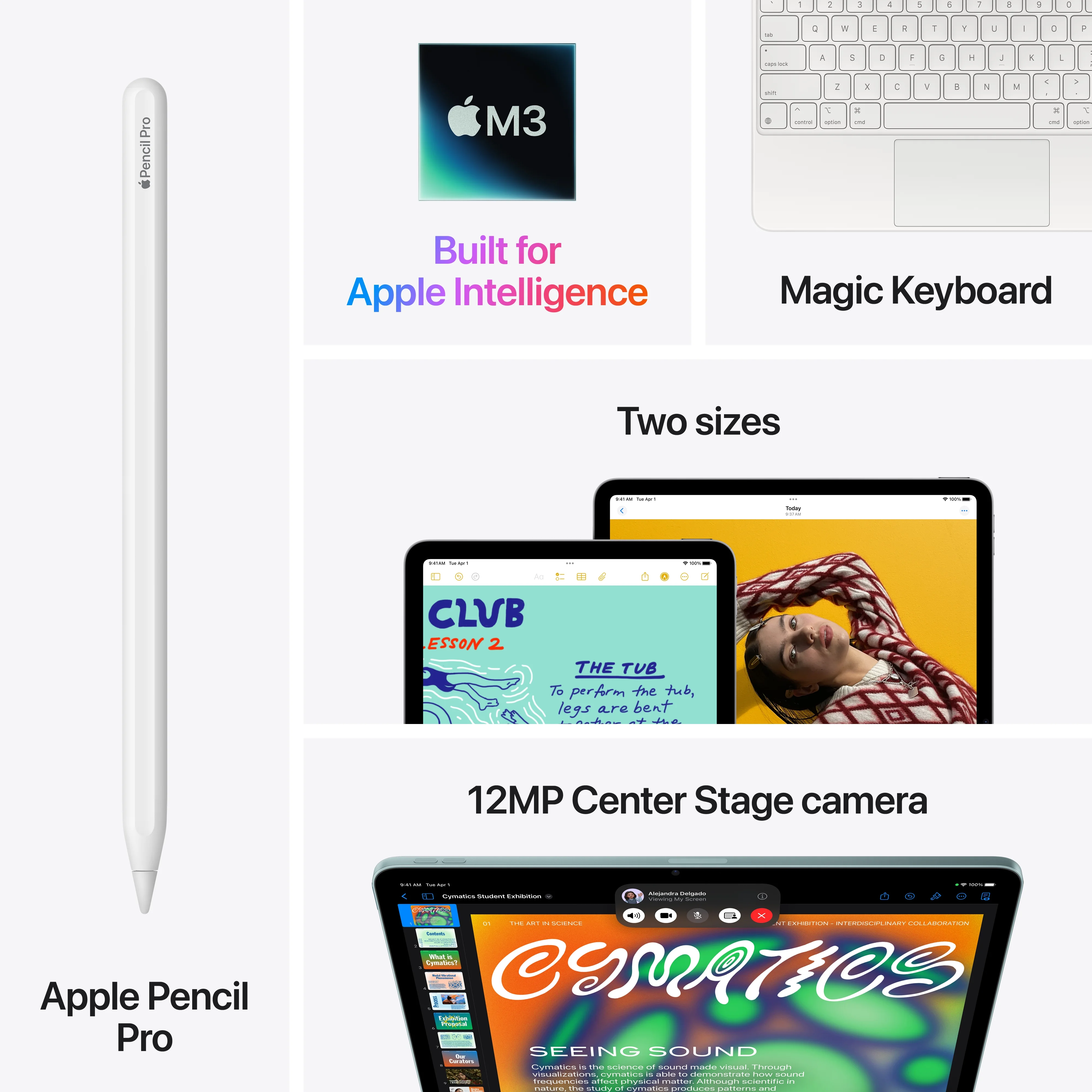2025 Apple 11-inch iPad Air M3, Wi-Fi 128GB - Space Gray