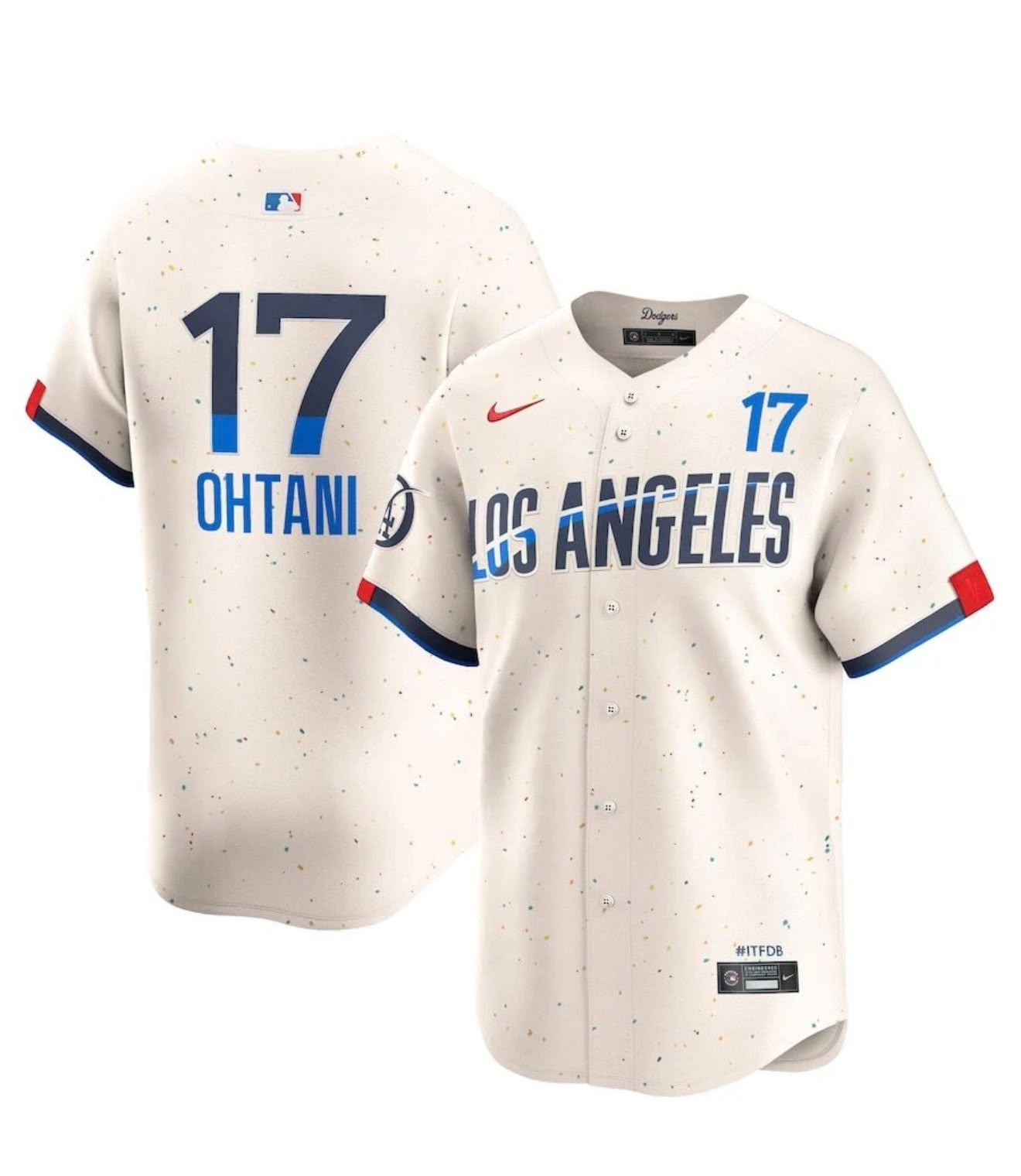 Los Angeles Dodgers Jersey White Fan Version NO.17 OHTANI