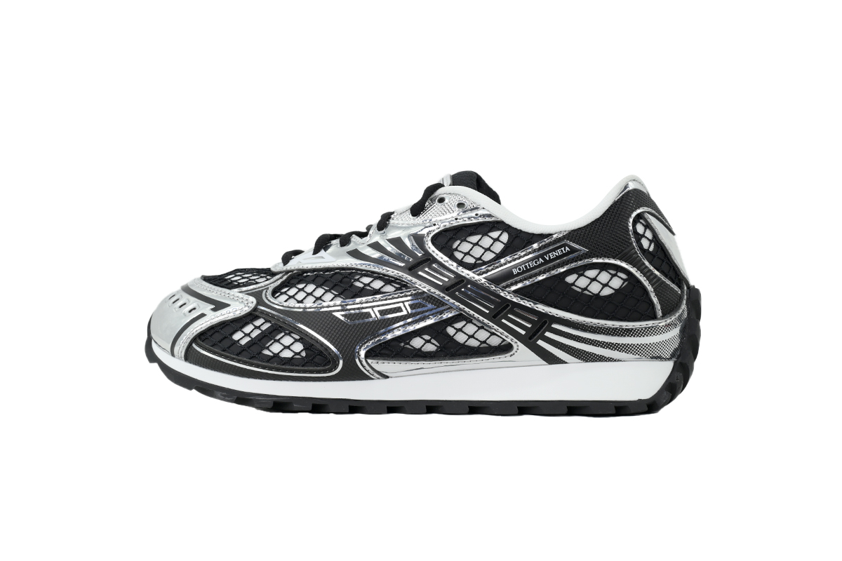 Bottega Veneta Orbit Black Silver