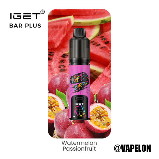 IGET BAR V4 15000 Puffs - Watermelon Passionfruit