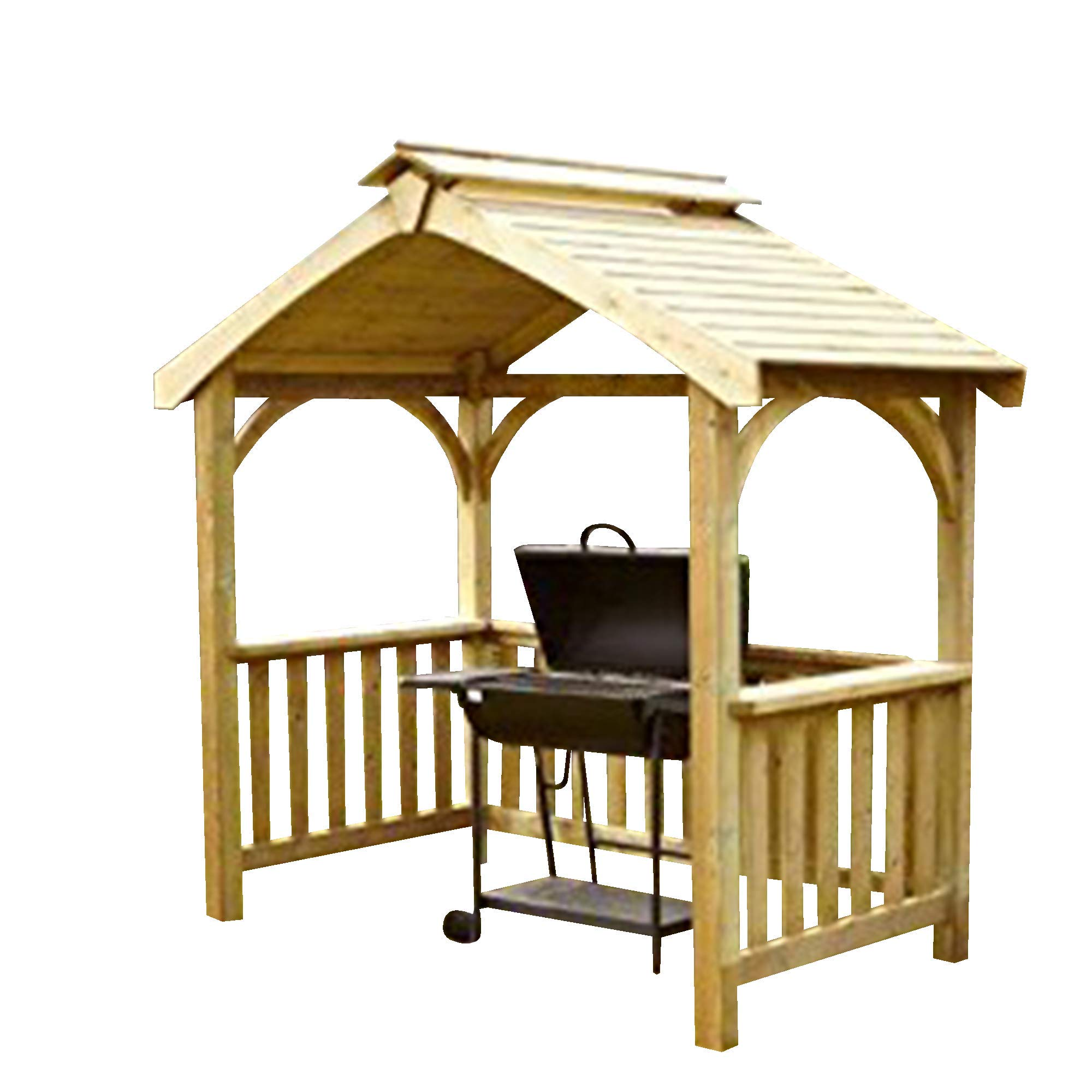 Fast Devon BBQ Wooden Shelter