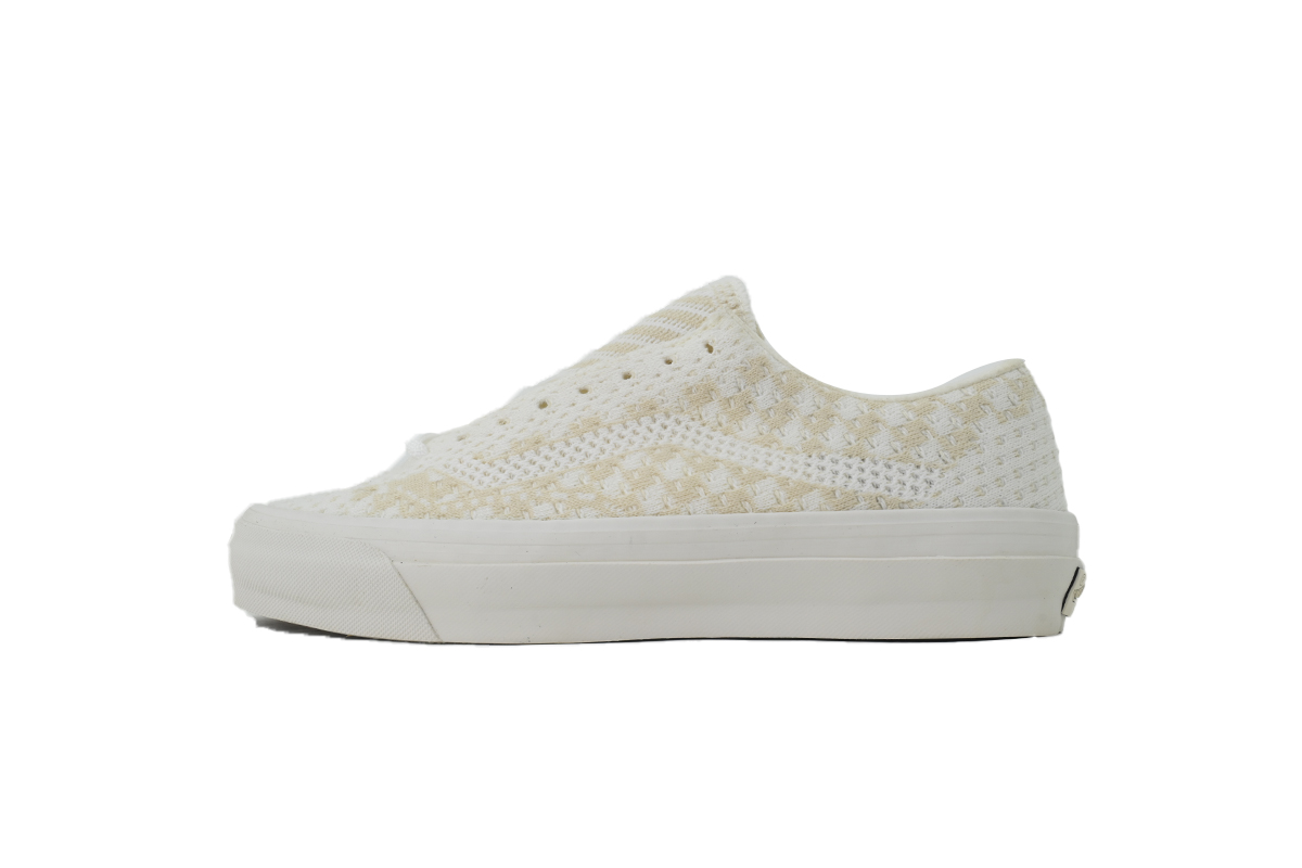 Vans Premium Old Skool Knit True White Beige VN000D8HESF