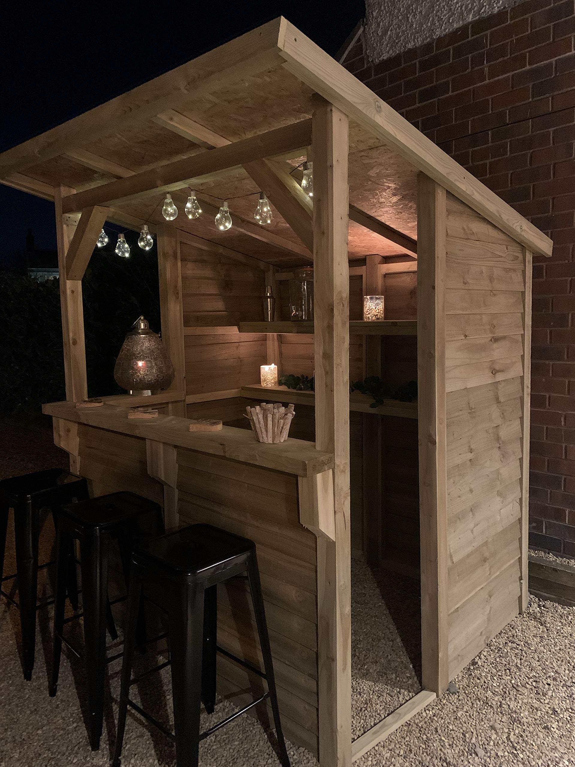 Wooden Garden Bar