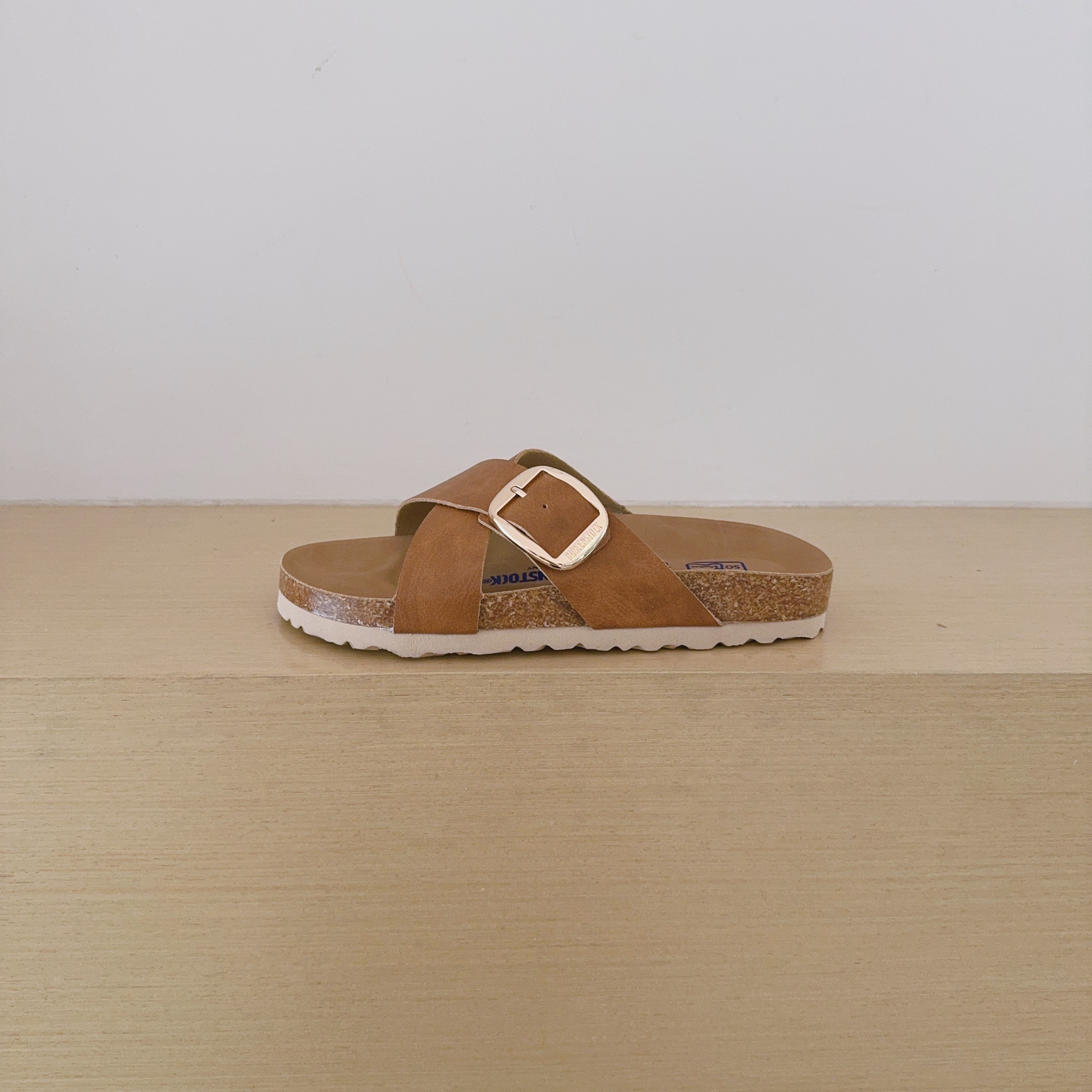 Birken-Style Cross-Strap Sandals