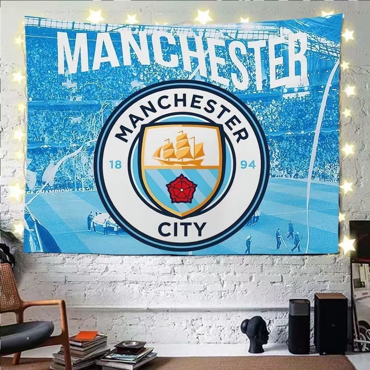 Manchester City backdrop decoration