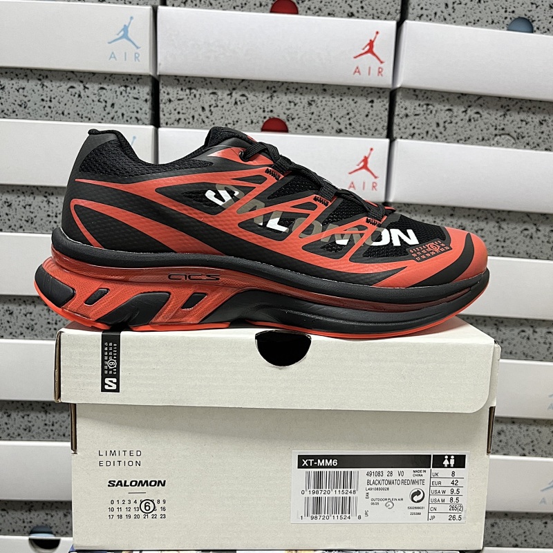 Salomon XT-6 Red Black Edition A Sneakers