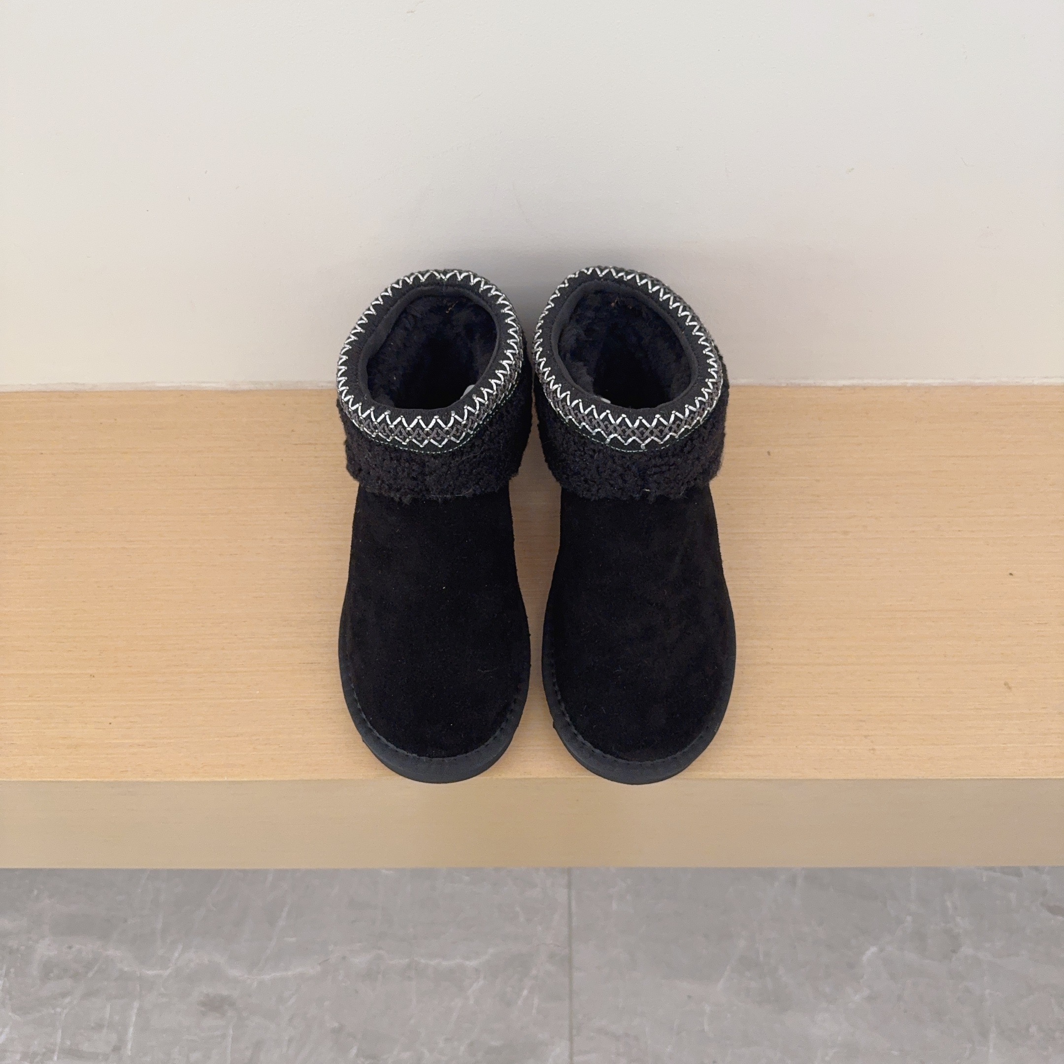 Teddy Suede Ankle Boots
