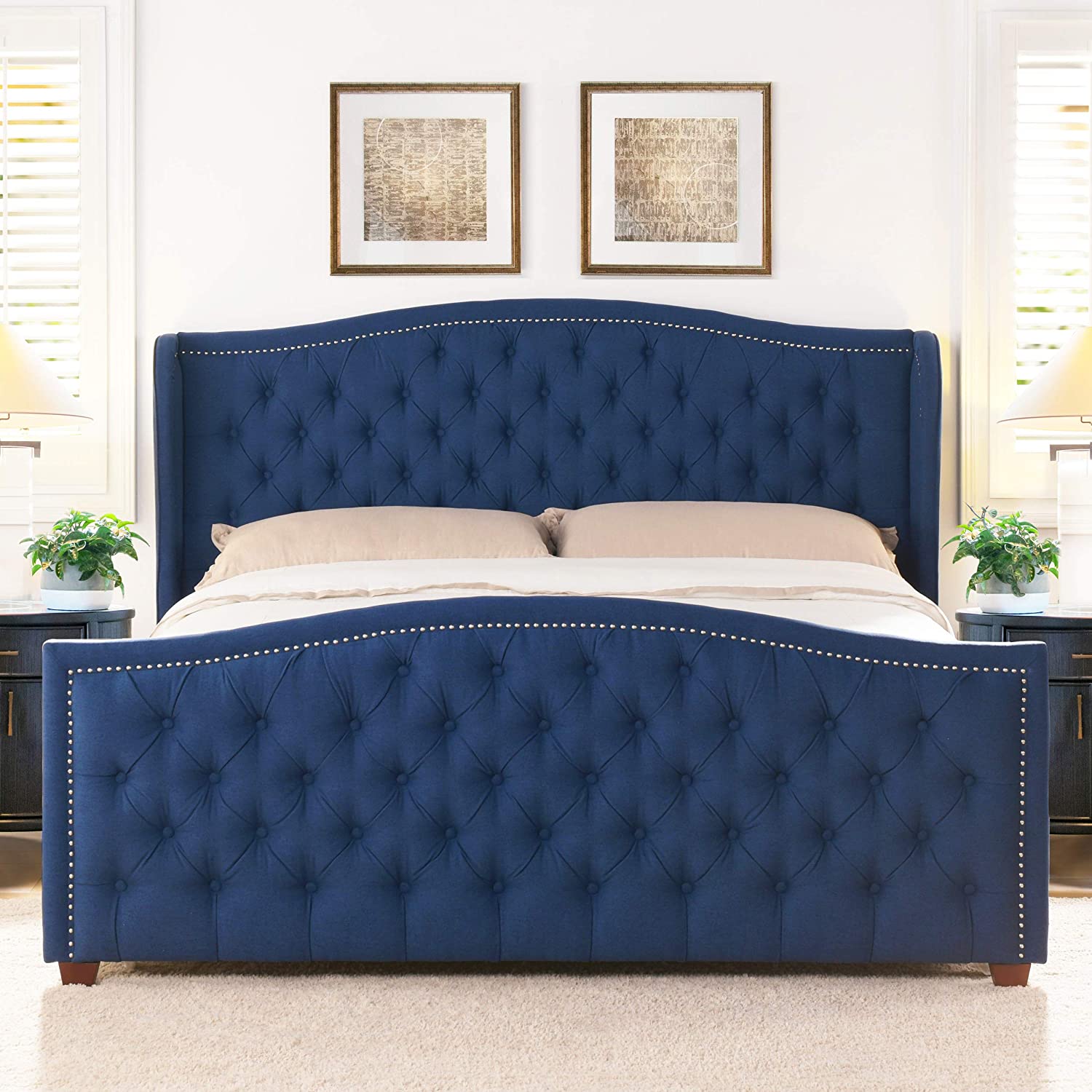 Marcella platform bed