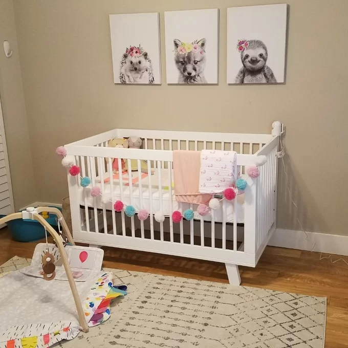 Hudson 3-in-1 Convertible Crib