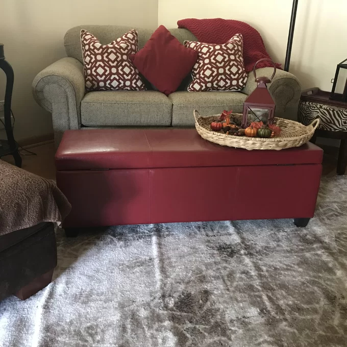 Boston Upholstered Storage Ottoman