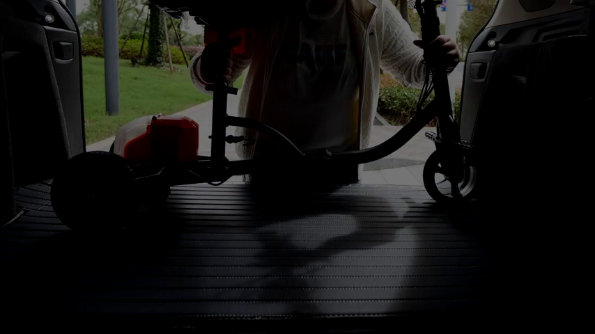 SuperHandy 3 Wheel Folding Mobility Scooter - Electric Powered