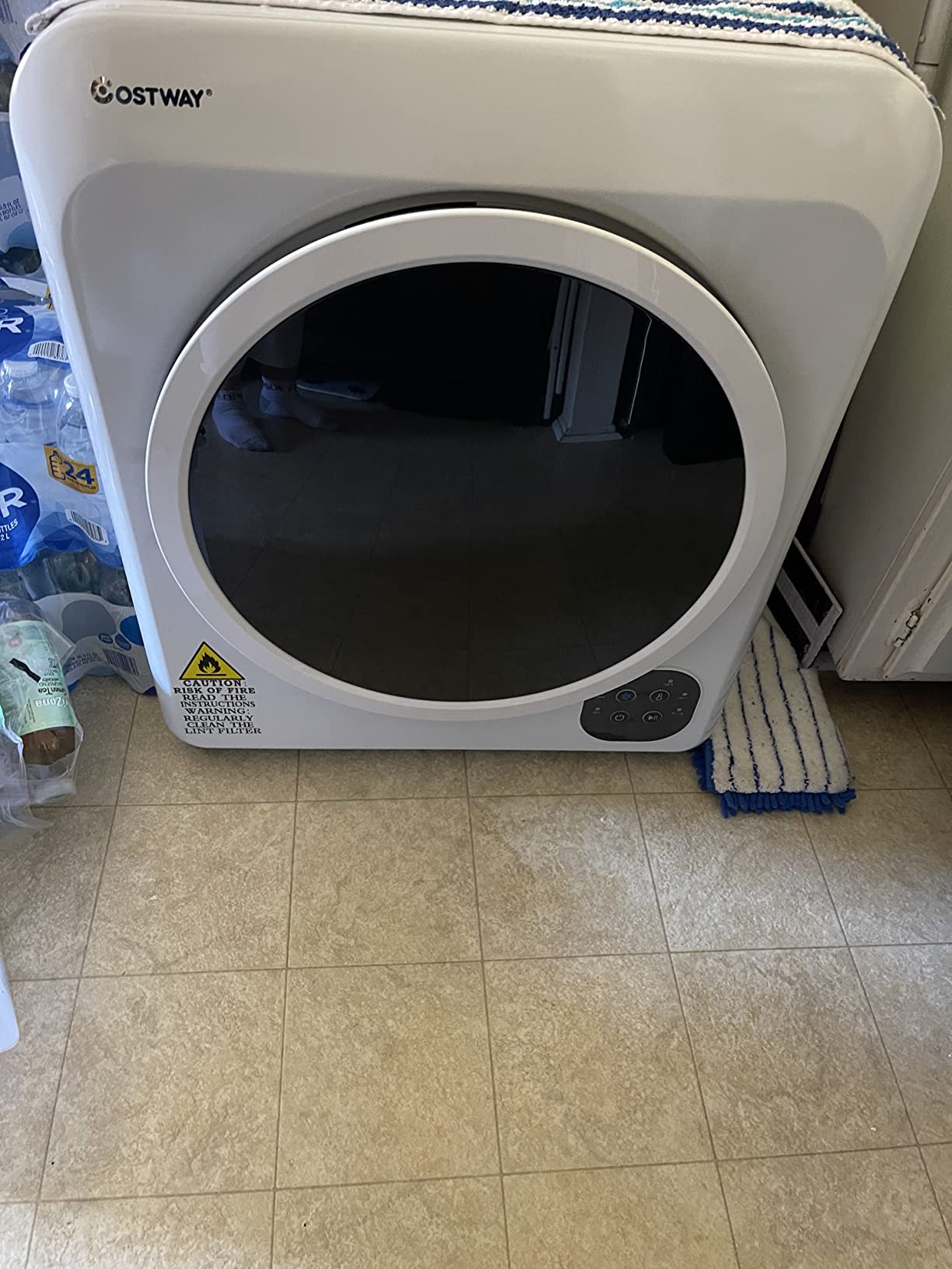Front Load Compact Tumble Laundry Dryer