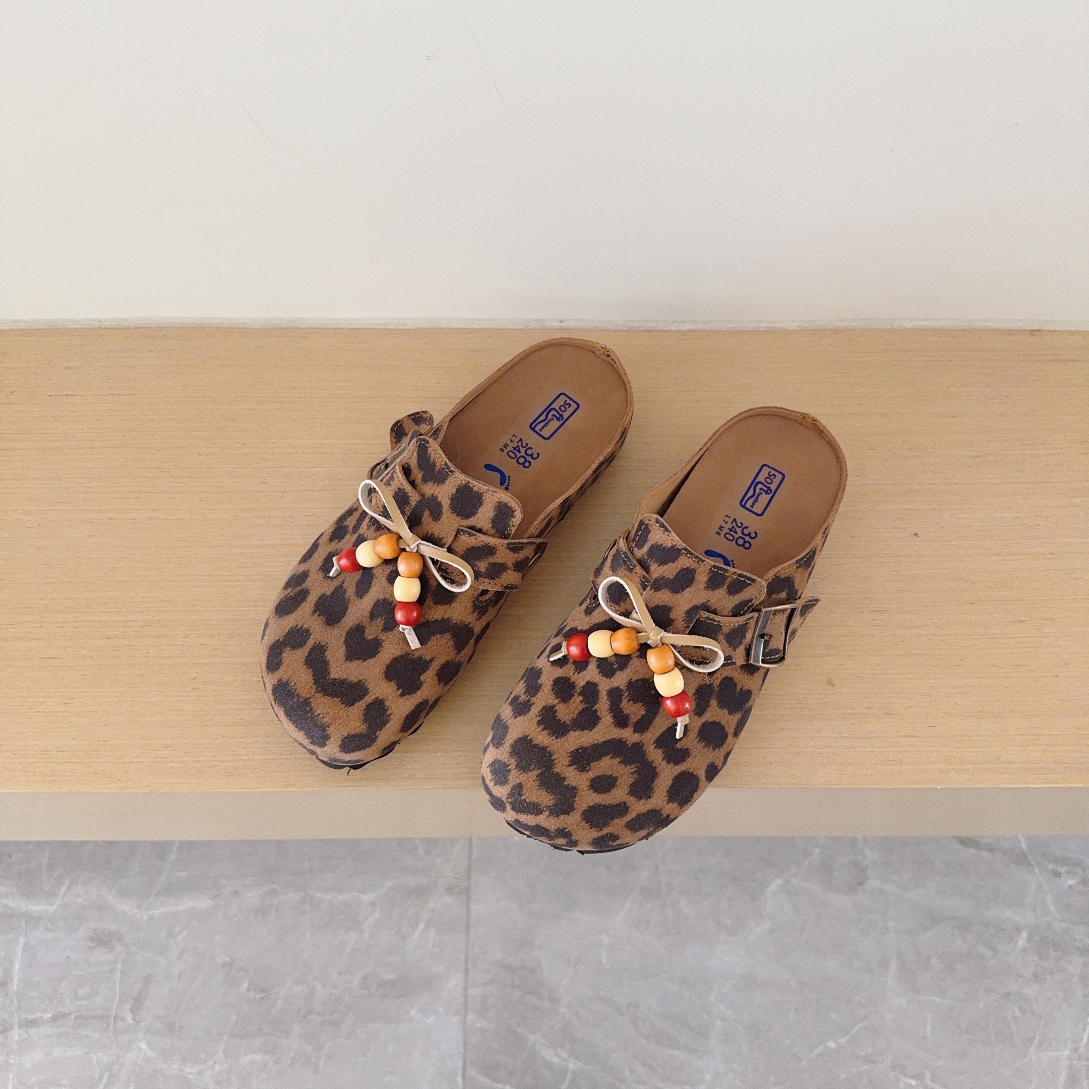 Beaded Birken-Style Clogs