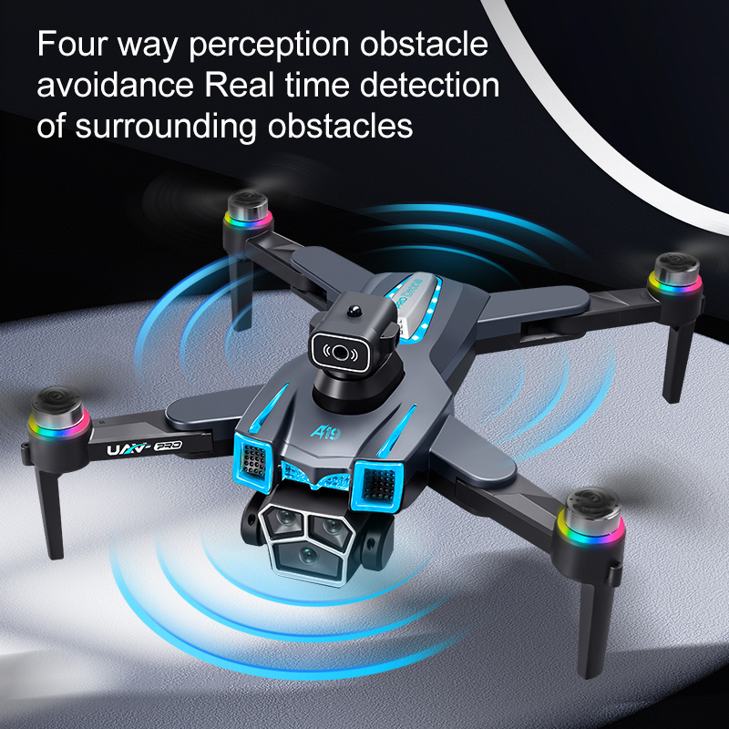A19 Pro 8K Camera Drone | Smart Obstacle Avoidance Quadcopter with 5.6