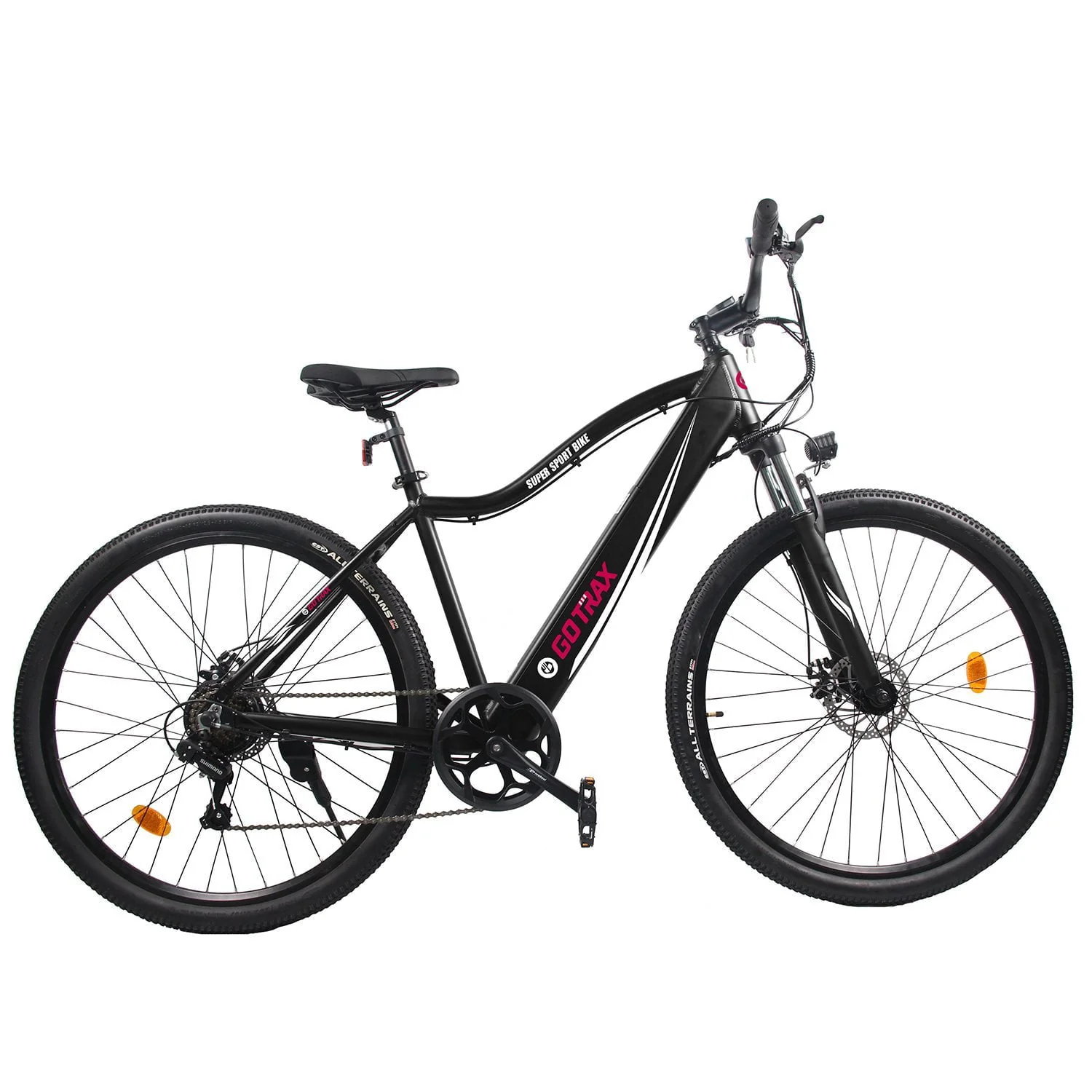 GOTRAX 26in Electric Mountain Bike, 350W, Black