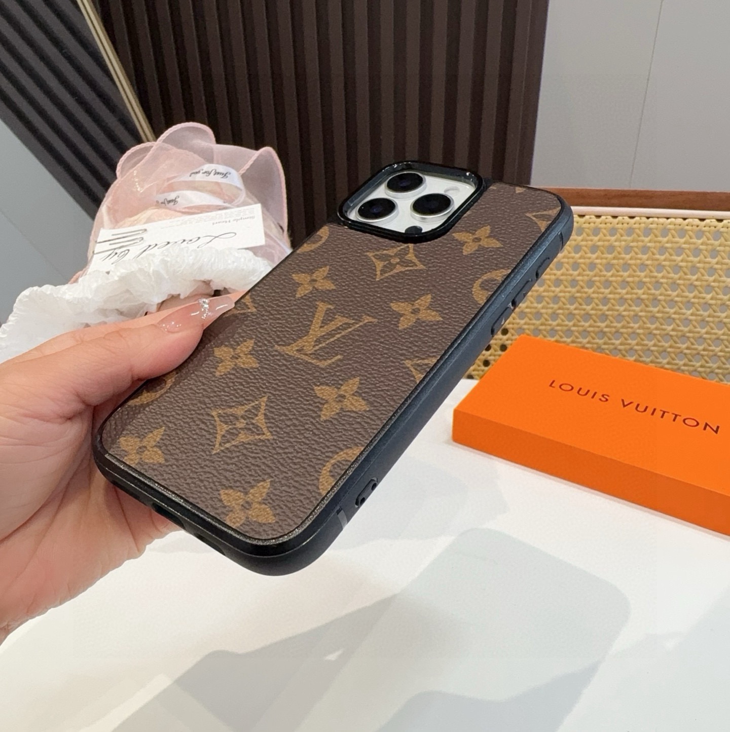 LV Classic Monogram iPhone Case