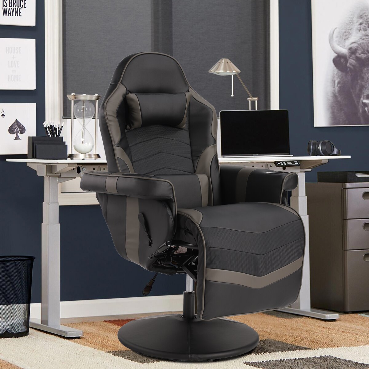 Herrington Massage Video Gaming Recliner Chair - with Cupholder