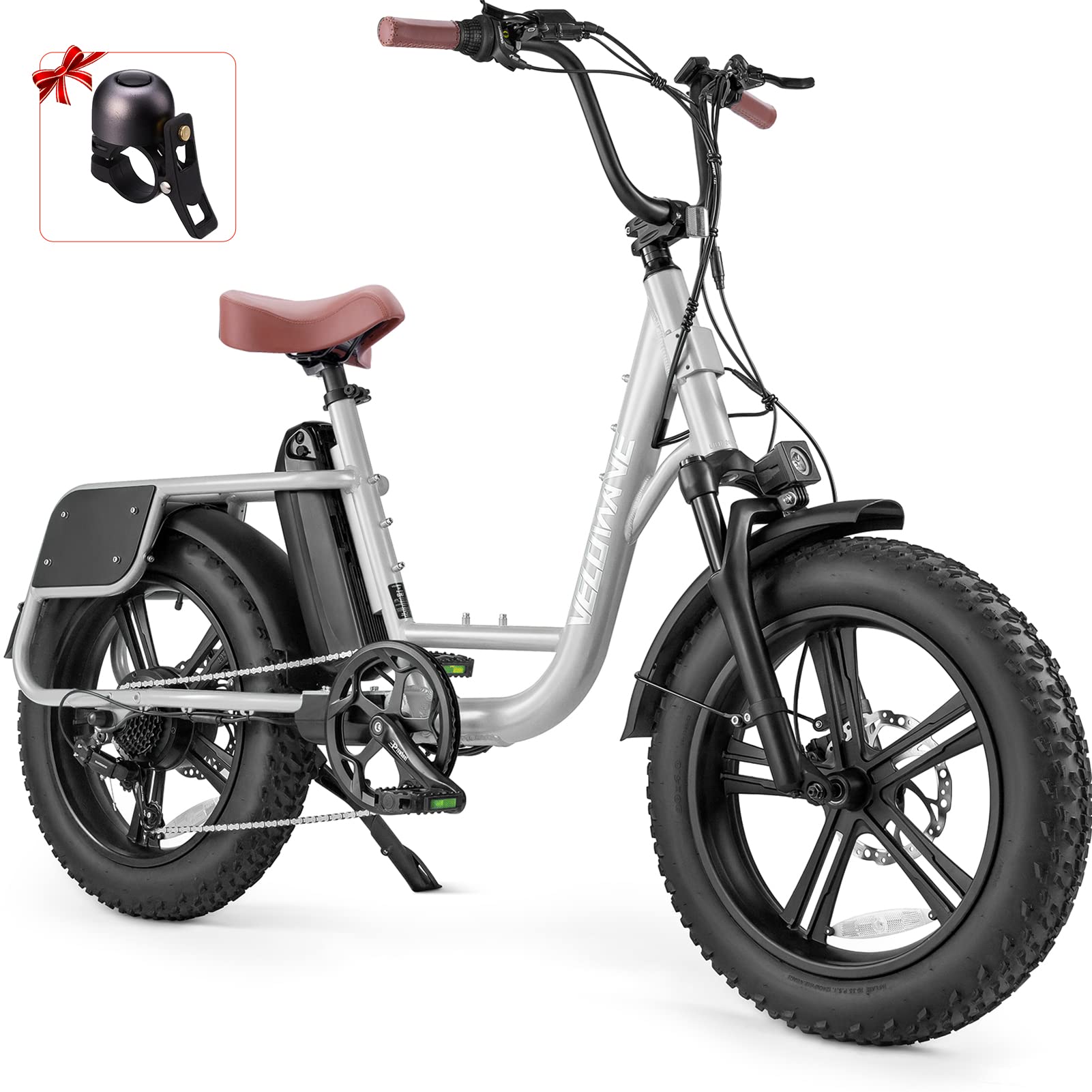 VELOWAVE Prado S 750W Fat Tire Electric Bike for Adults