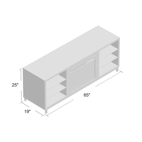 Vaske TV Stand for TVs up to 70