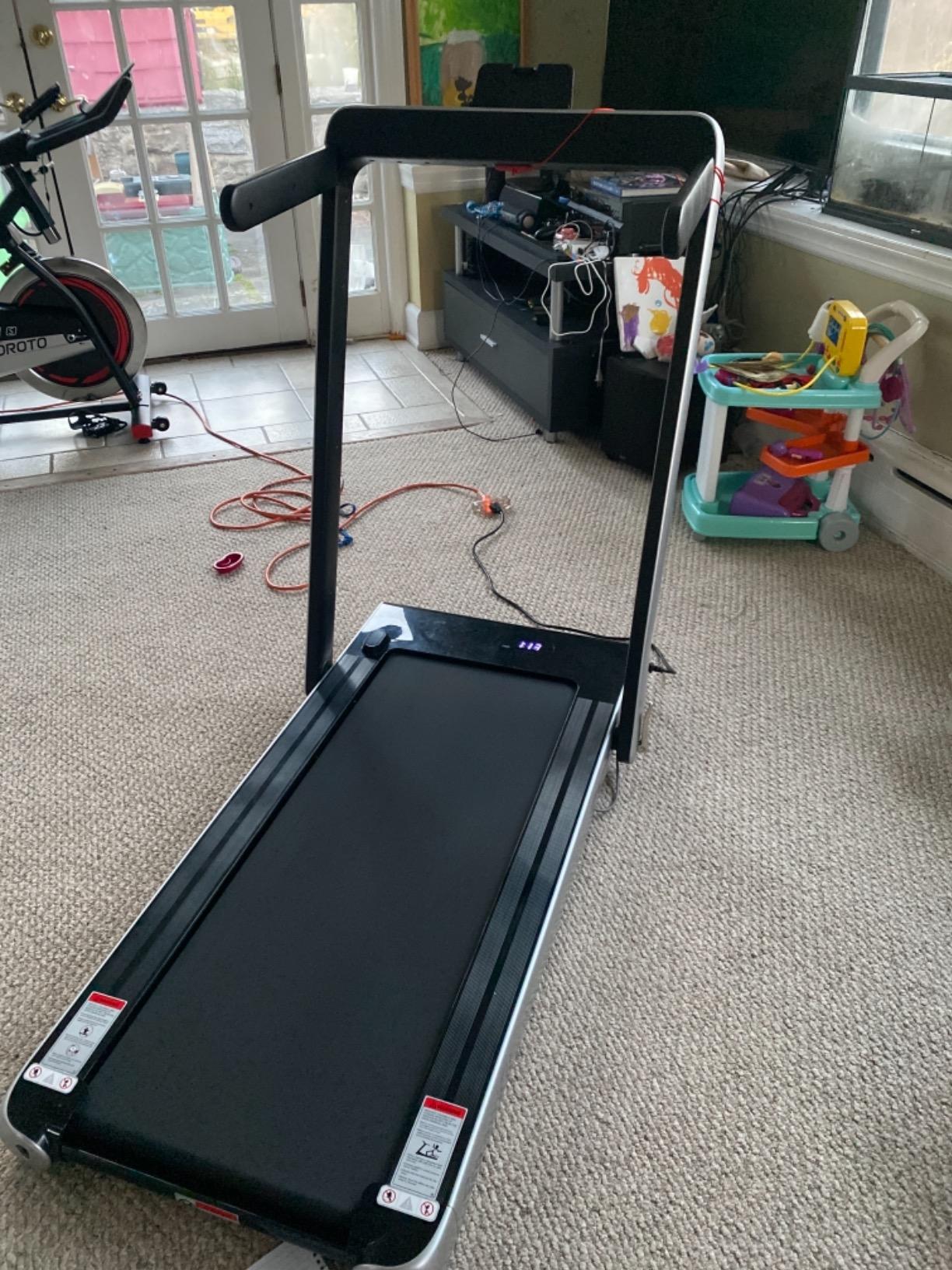 2 in 1 Folding Treadmill