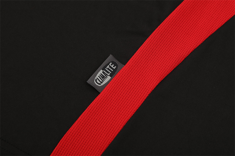 2003/04 AC Milan Retro Short Sleeves Training Jersey - Black