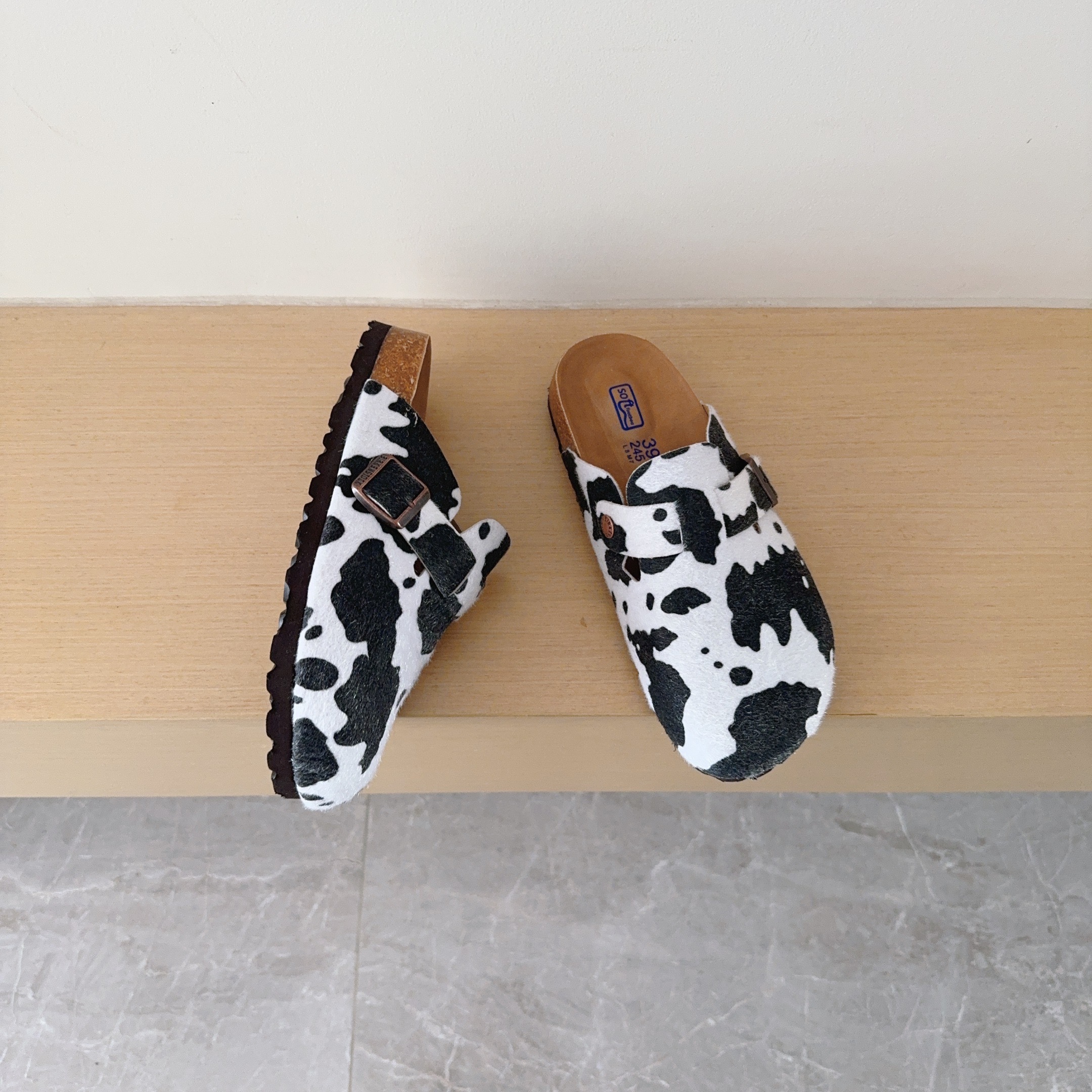 UGG Kids Pony Hair Series Birken-Style Clogs Adult And Kids