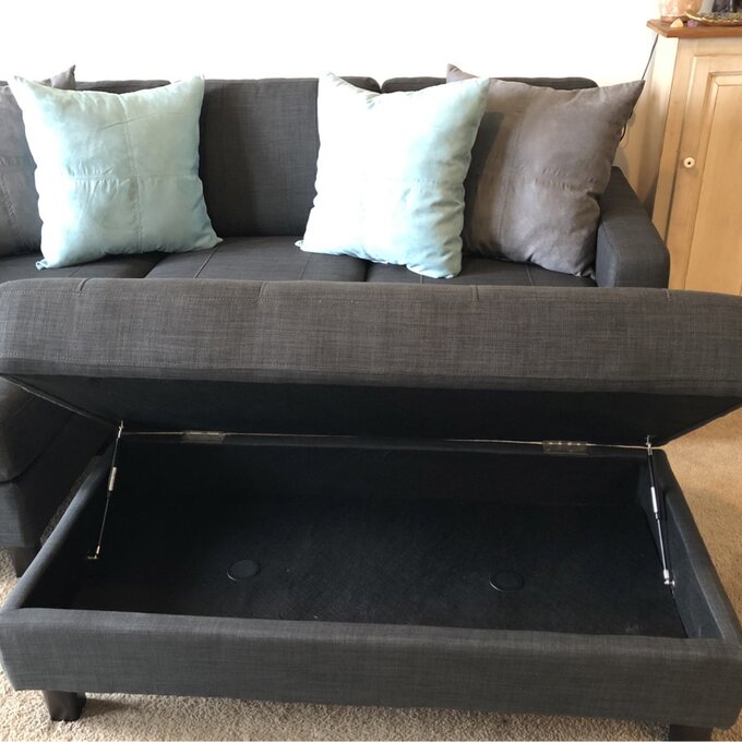 Barlett 2 - Piece Upholstered Chaise Sectional