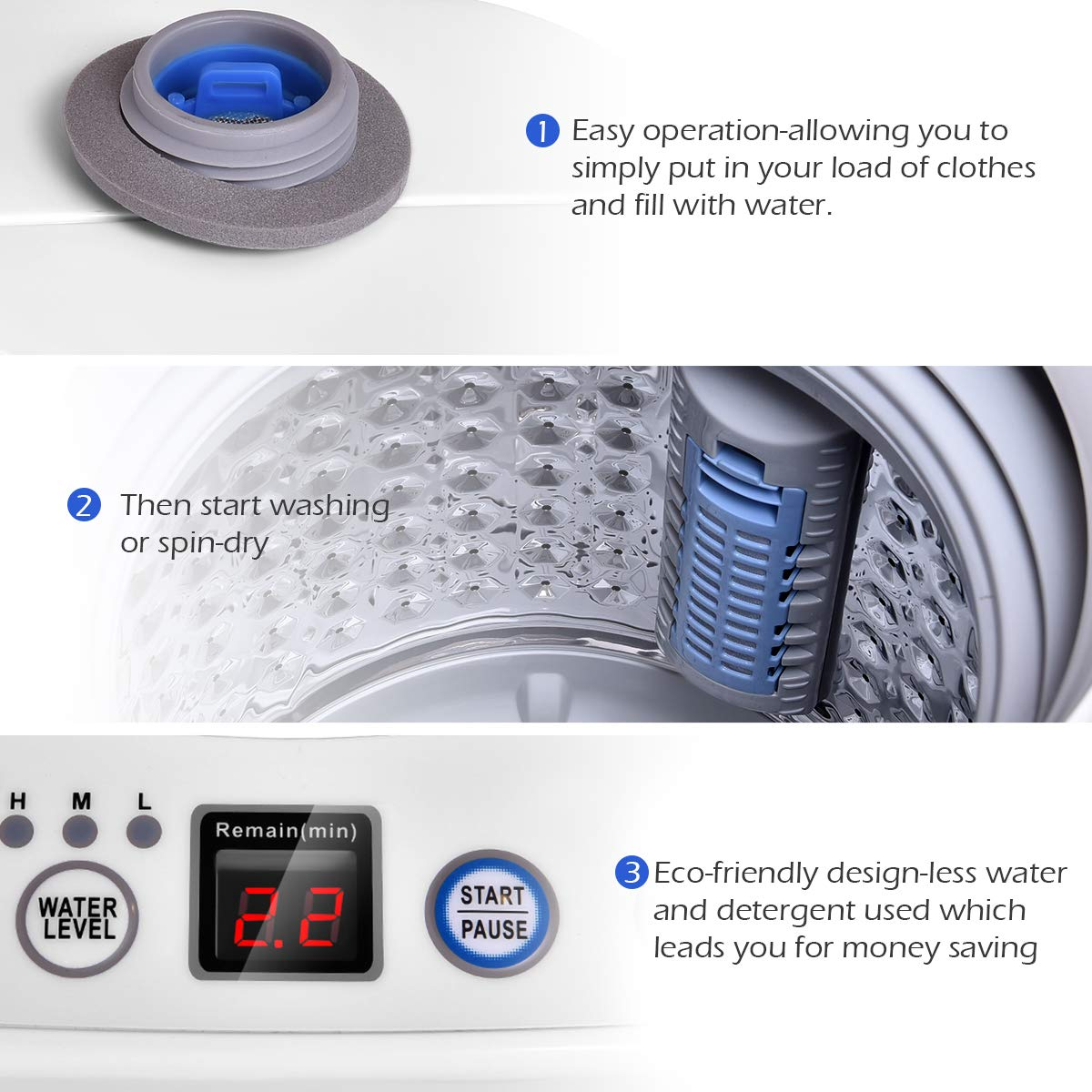 Giantex Portable Washing Machine