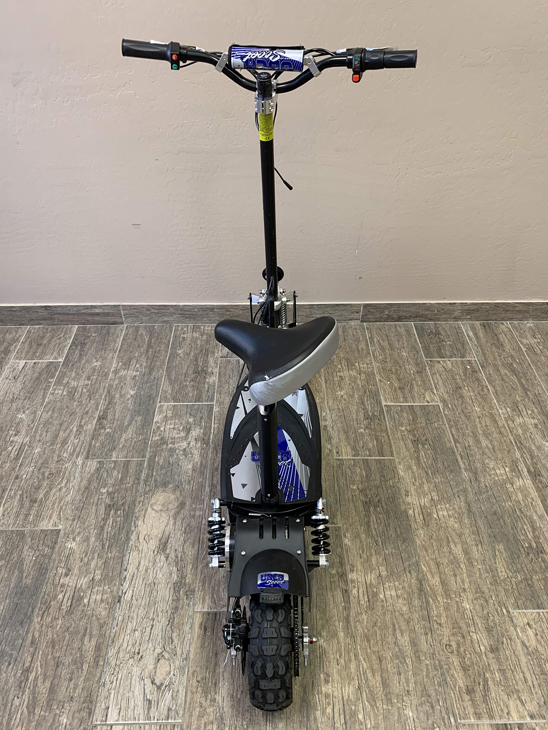 UberScoot 1600w 48v Electric Scooter, Black
