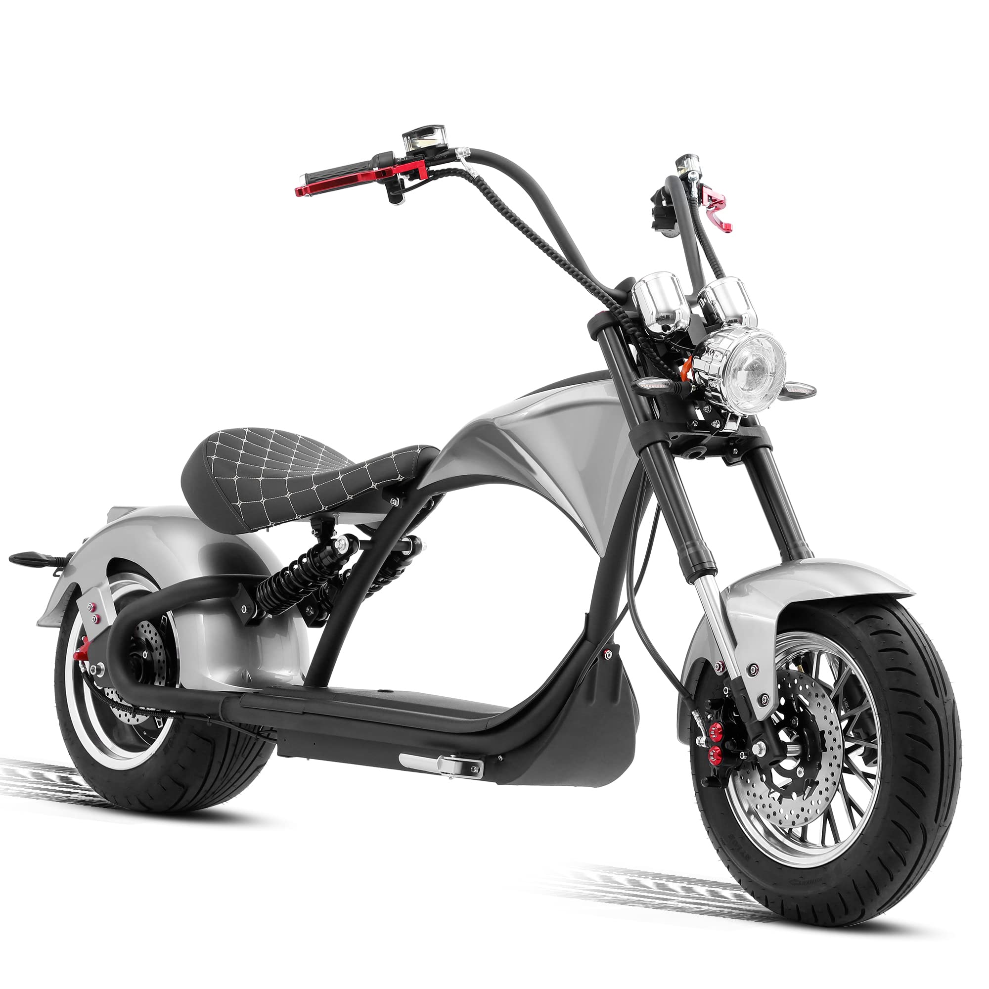 eAhora M1P 37Mph 2000W Electric Motorcycle for Adults