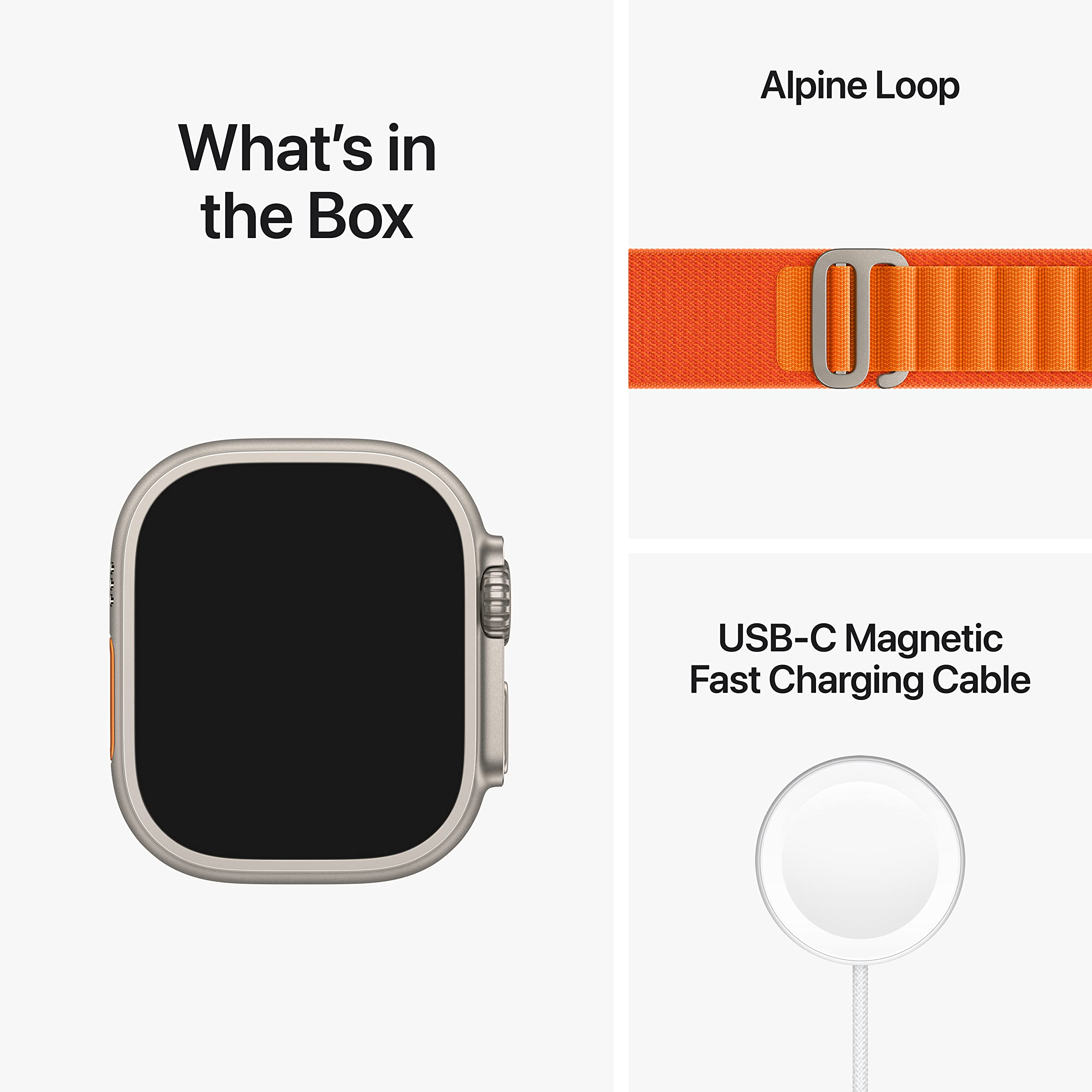 Apple Watch Ultra [GPS + Cellular 49mm] Smart Watch withRugged