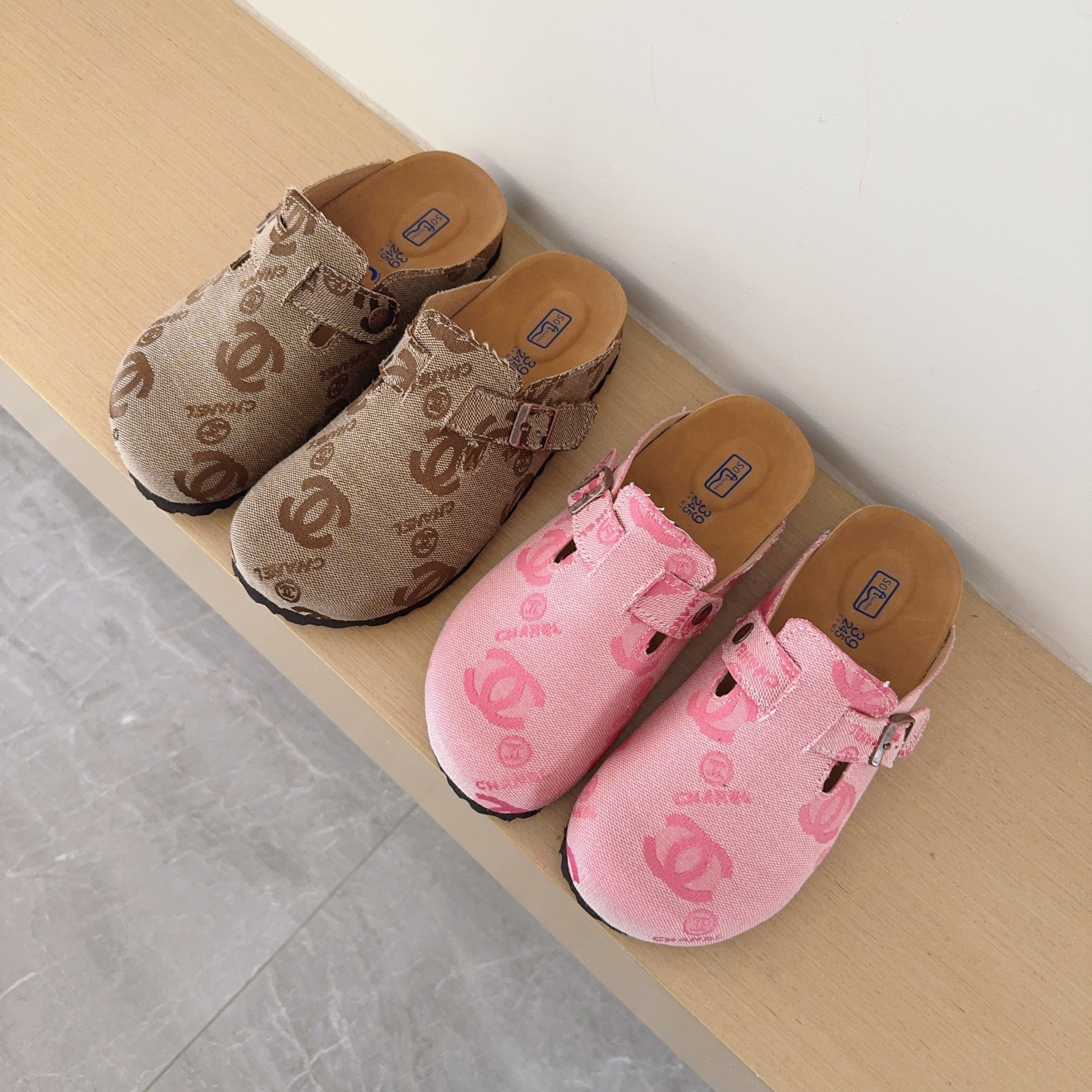 UGG Kids Tweed Birken-Style Clogs Adult And Kids