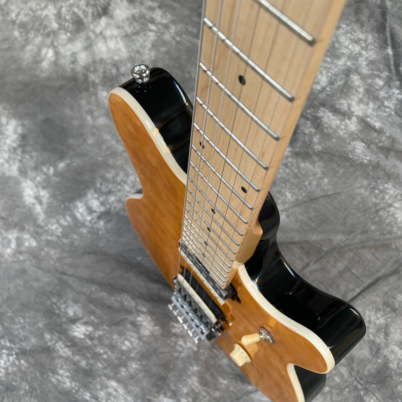Music Man EV .H Eddie Van Halen Signature Amber Quilt Top Electric Guitar