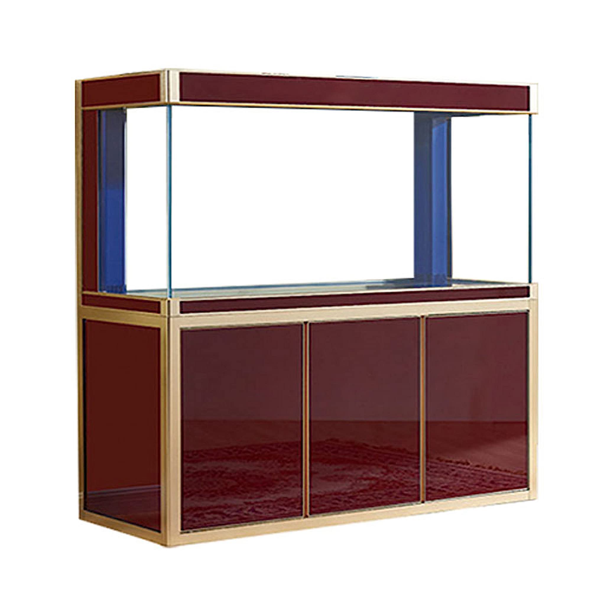 170 Gallon Aquarium Fish Tank LED Light Filter Upright Fishtank