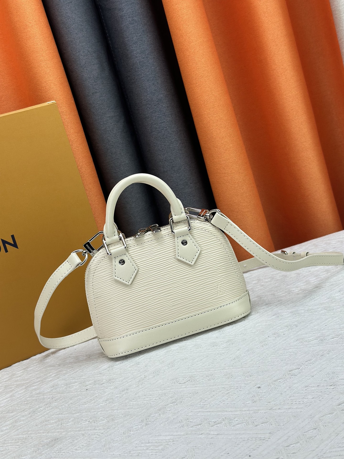 Louis Vuitton LV Nano Alma Monogram Dune handbag