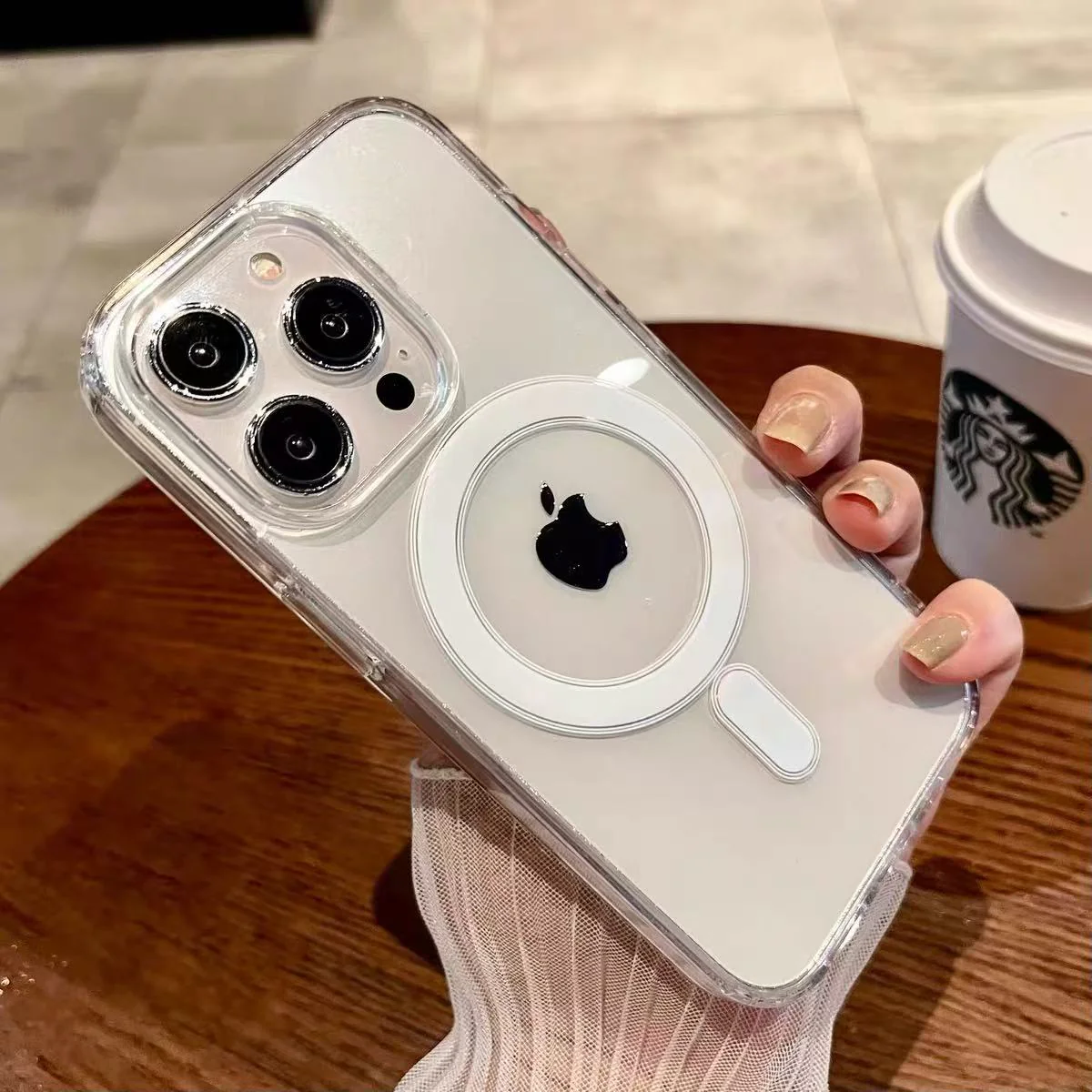iPhone 15 Pro Max Protective Case MagSafe - back view