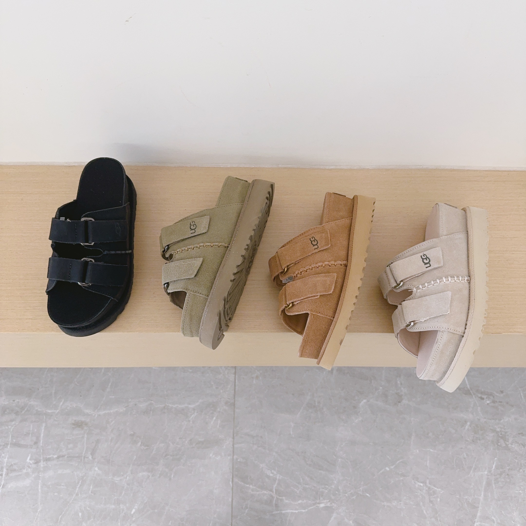 Two-Strap Slippers