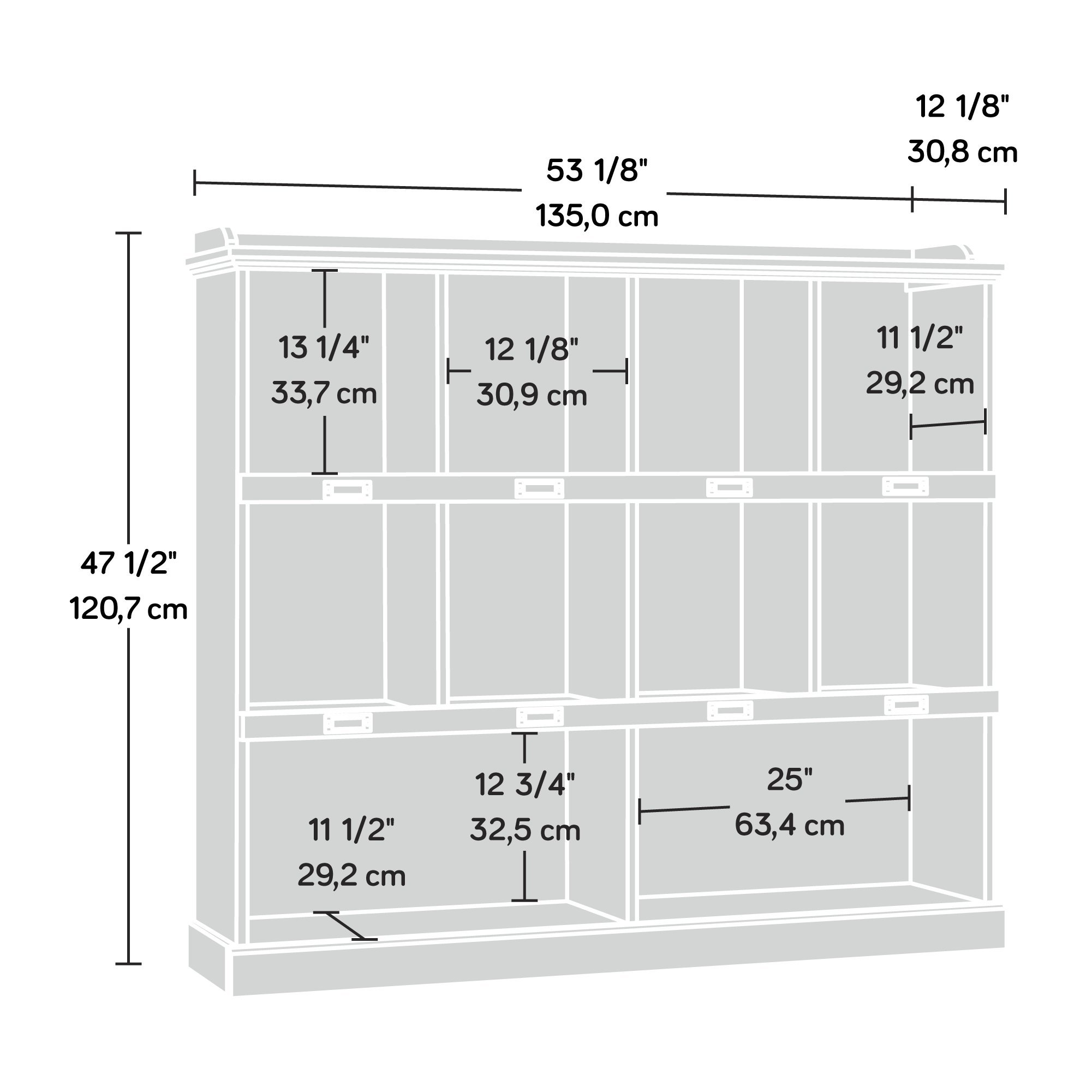 Sauder Barrister Lane Bookcase