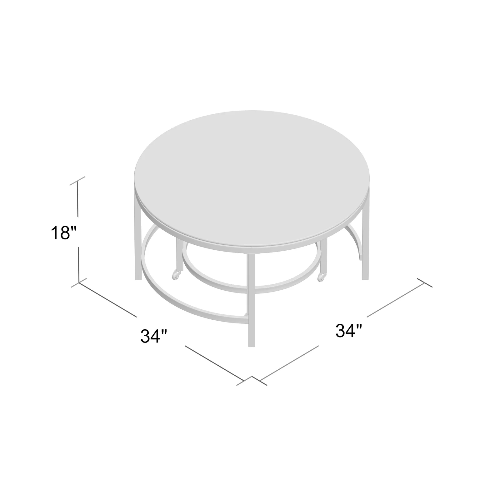 Cambrie 2 Nesting Tables