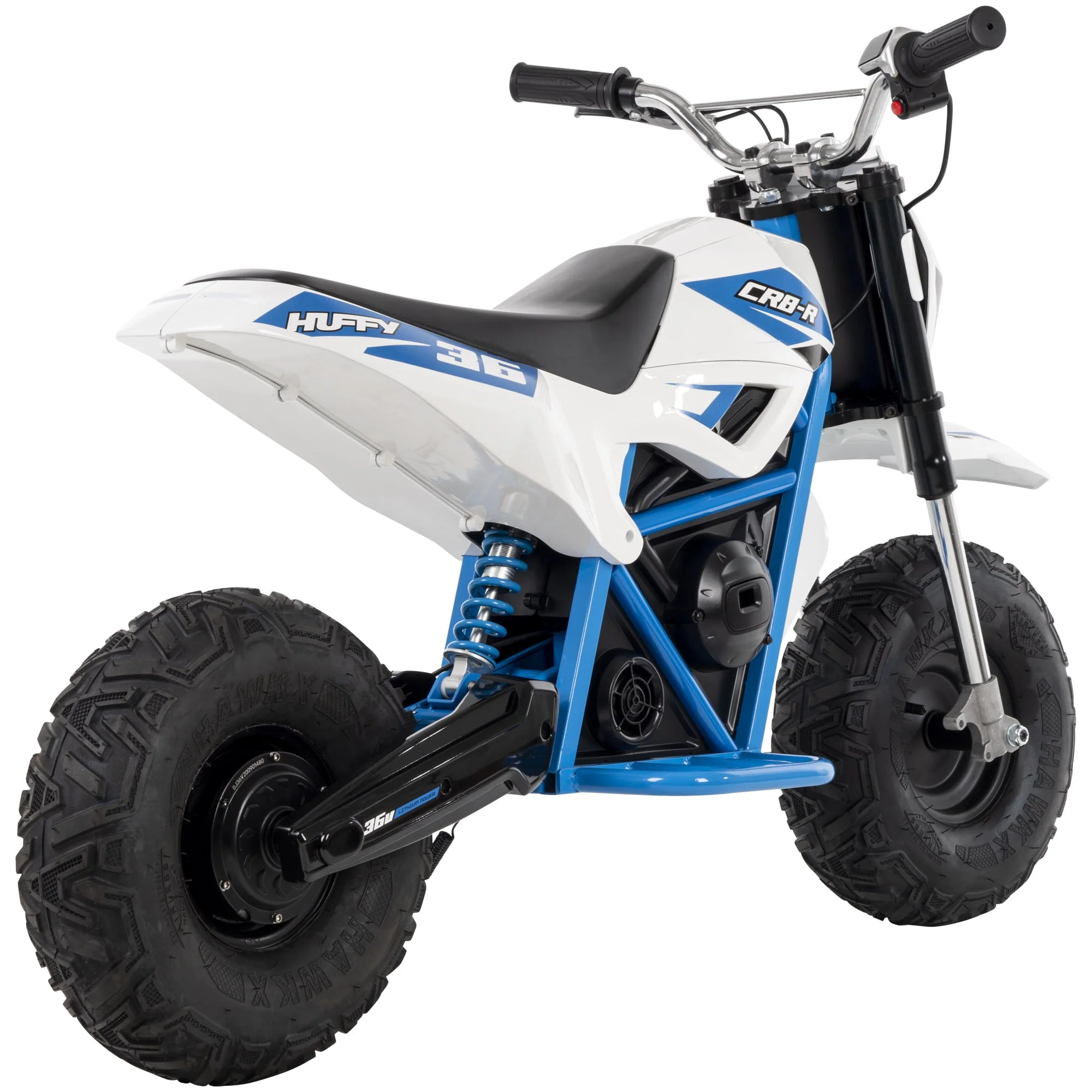 Huffy CR8-R 36V Electric Mini Bike, White