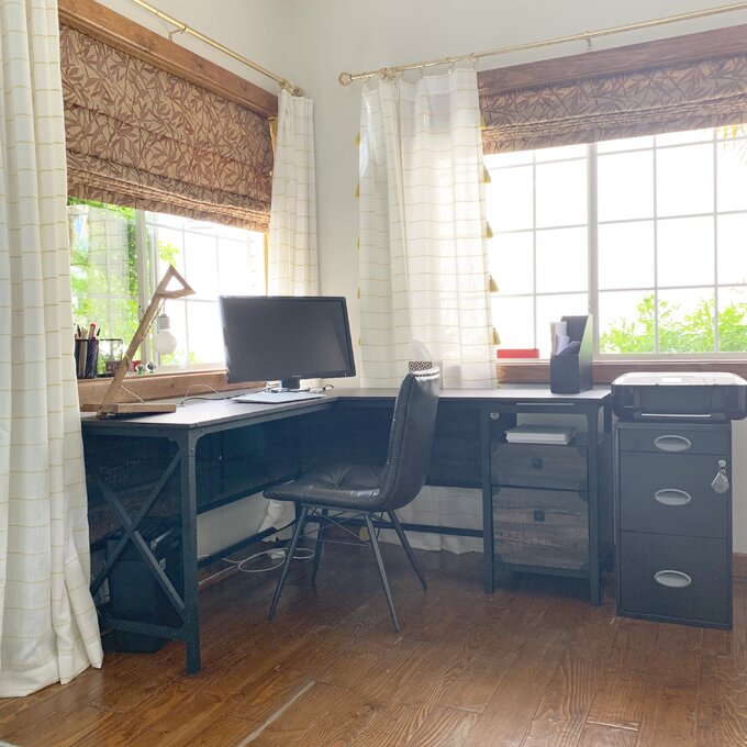 Hovey L-Shape Executive Desk